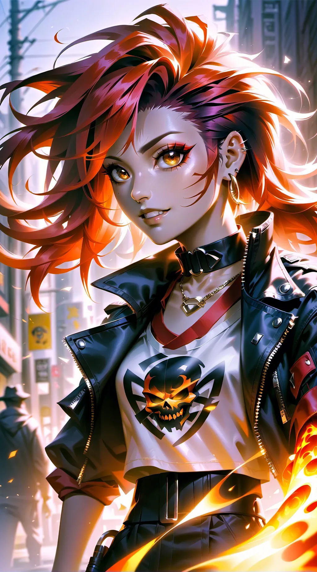 ai character: Karina Moore background