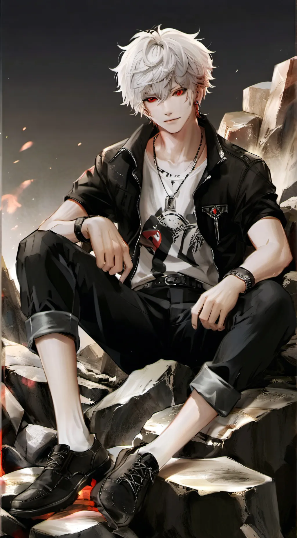 ai character: Evan Scott background