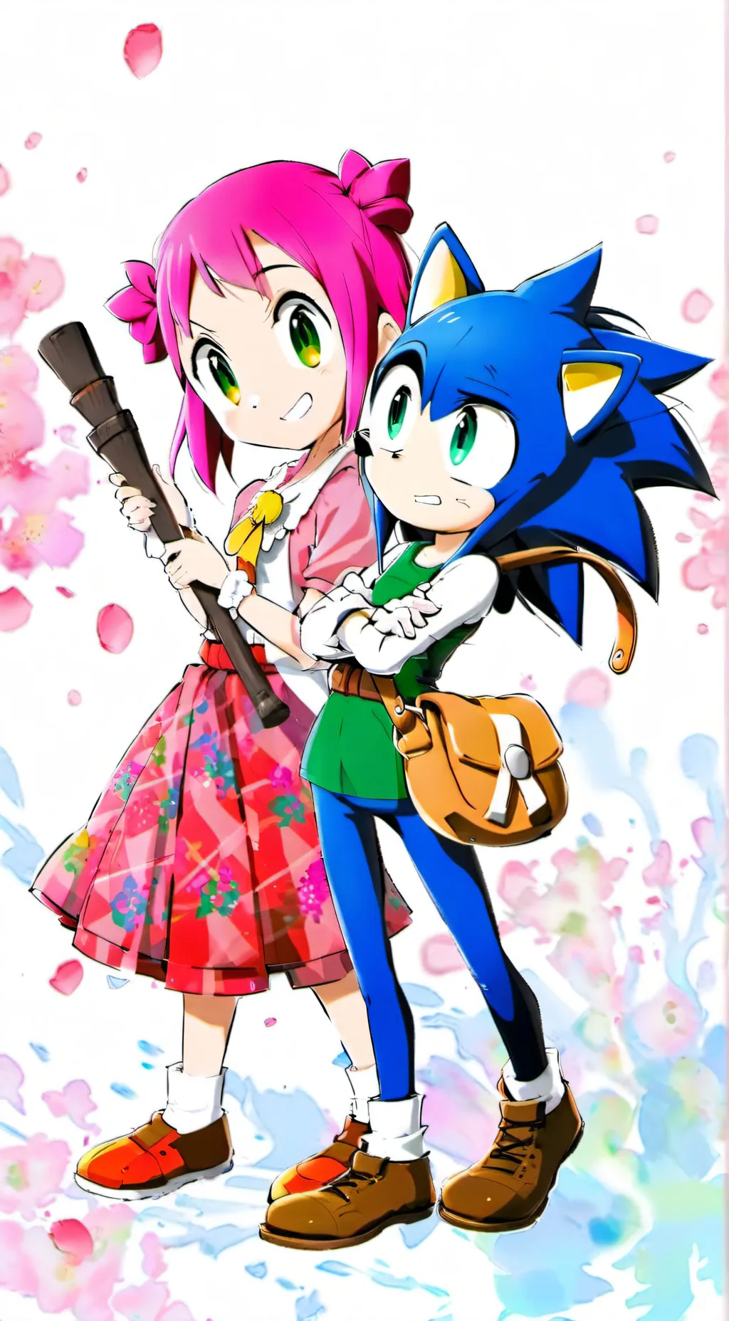 ai character: Mashed  background