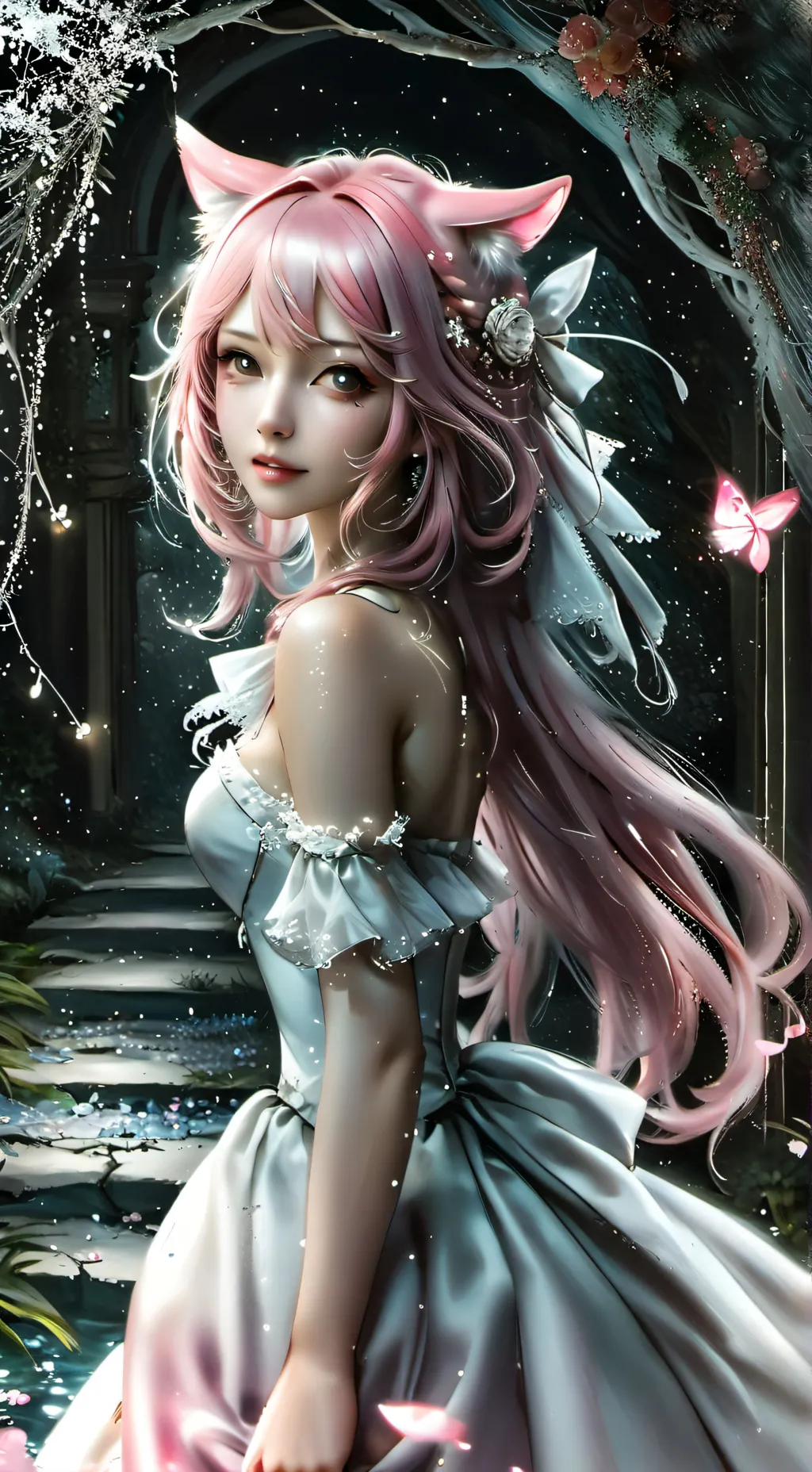 ai character: sarah lily background