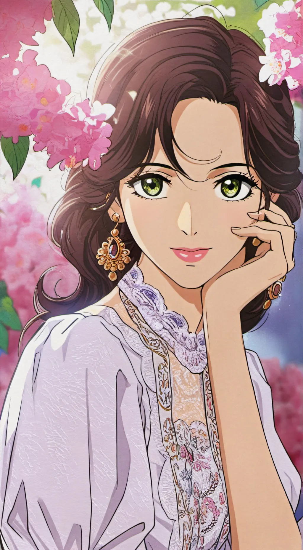 ai character: Elena  background