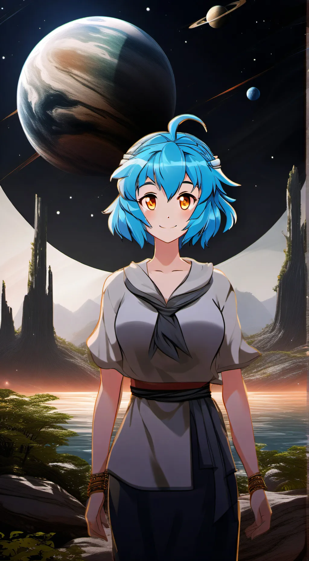 ai character: Akemi background