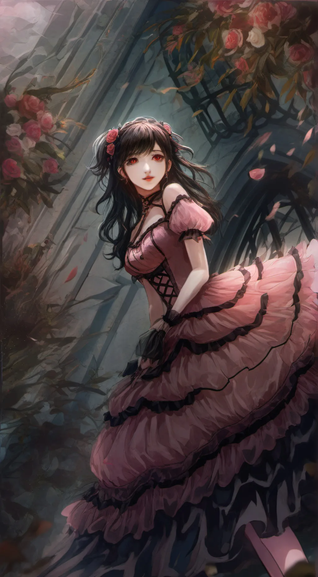 ai character: Savannah Lucia  background