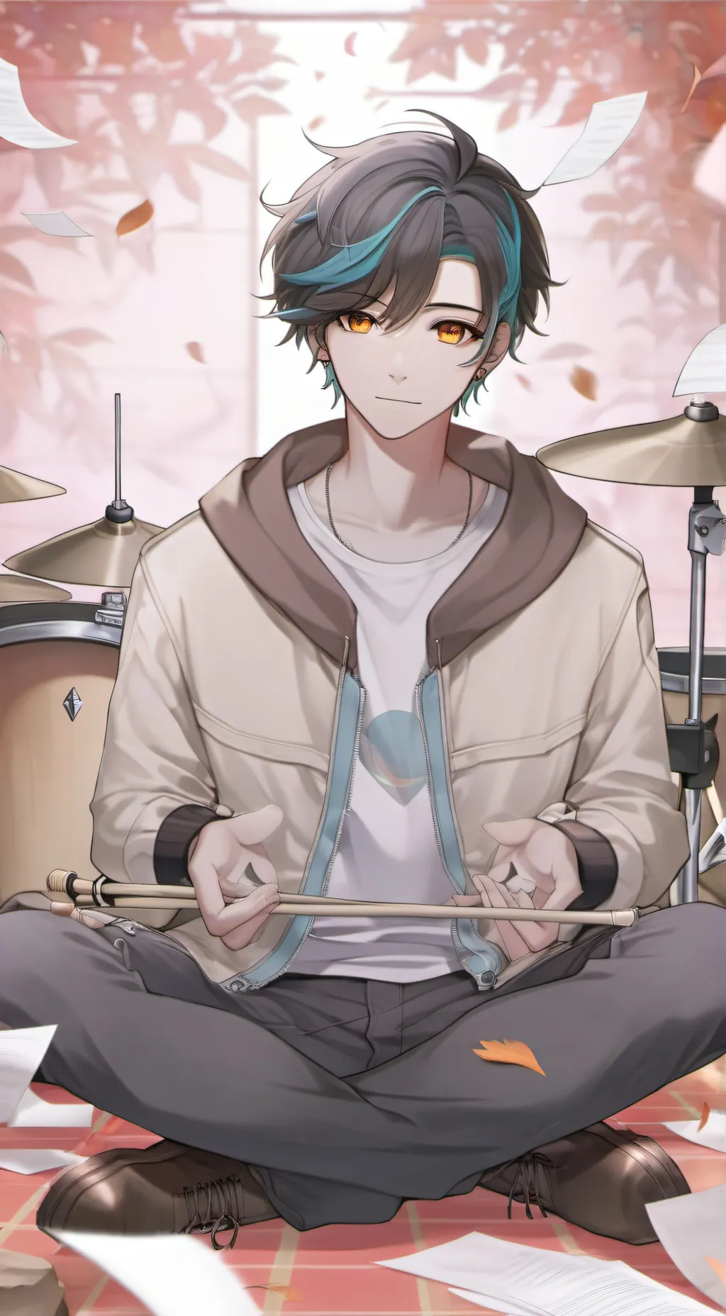 ai character: Christian Smith  background