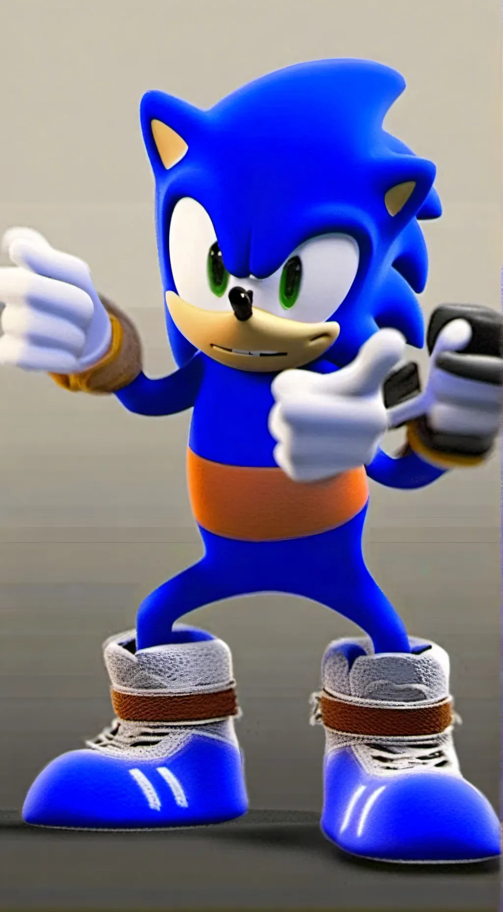 ai character: Sonic  background