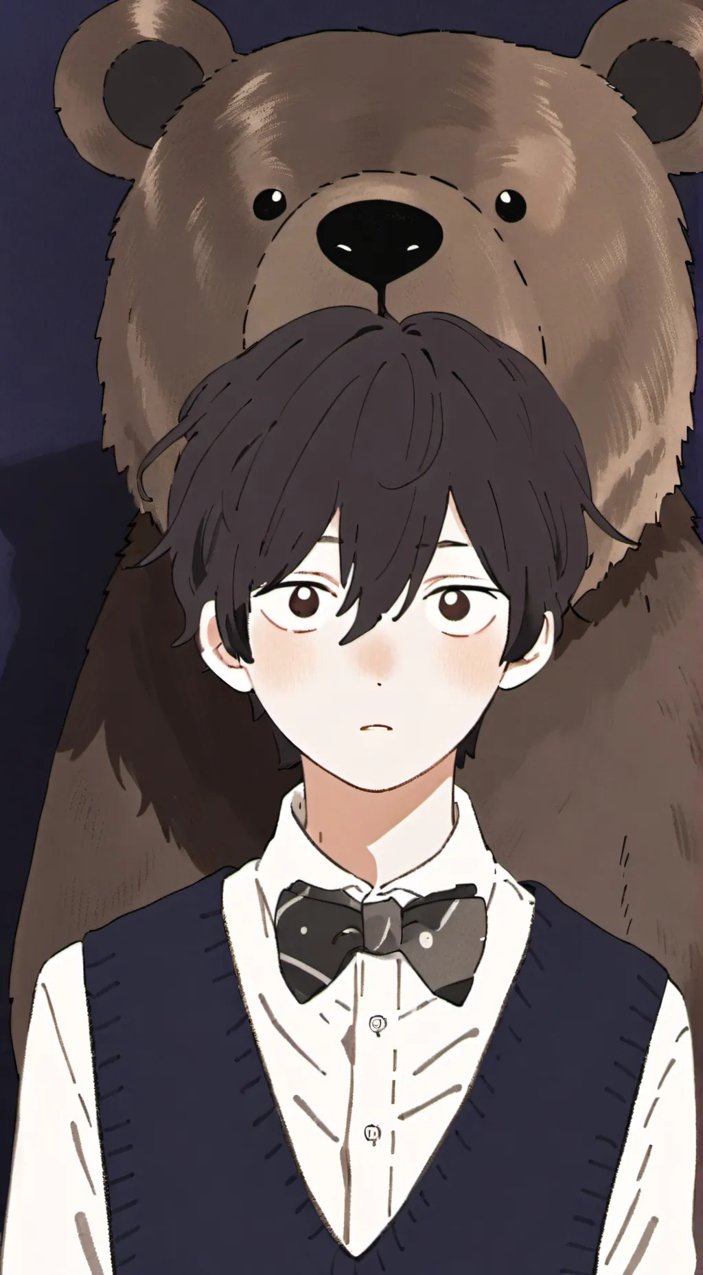 ai character: Jeremy 💙 background