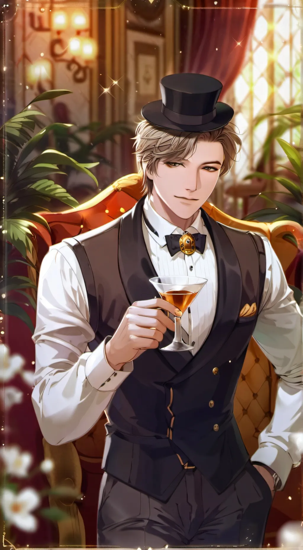 ai character: Victor Blackwood background