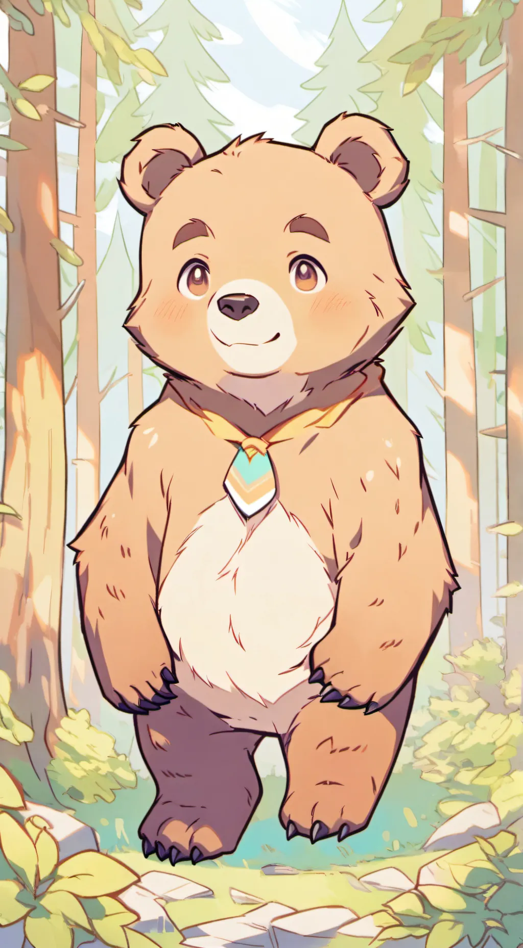 ai character: hi background