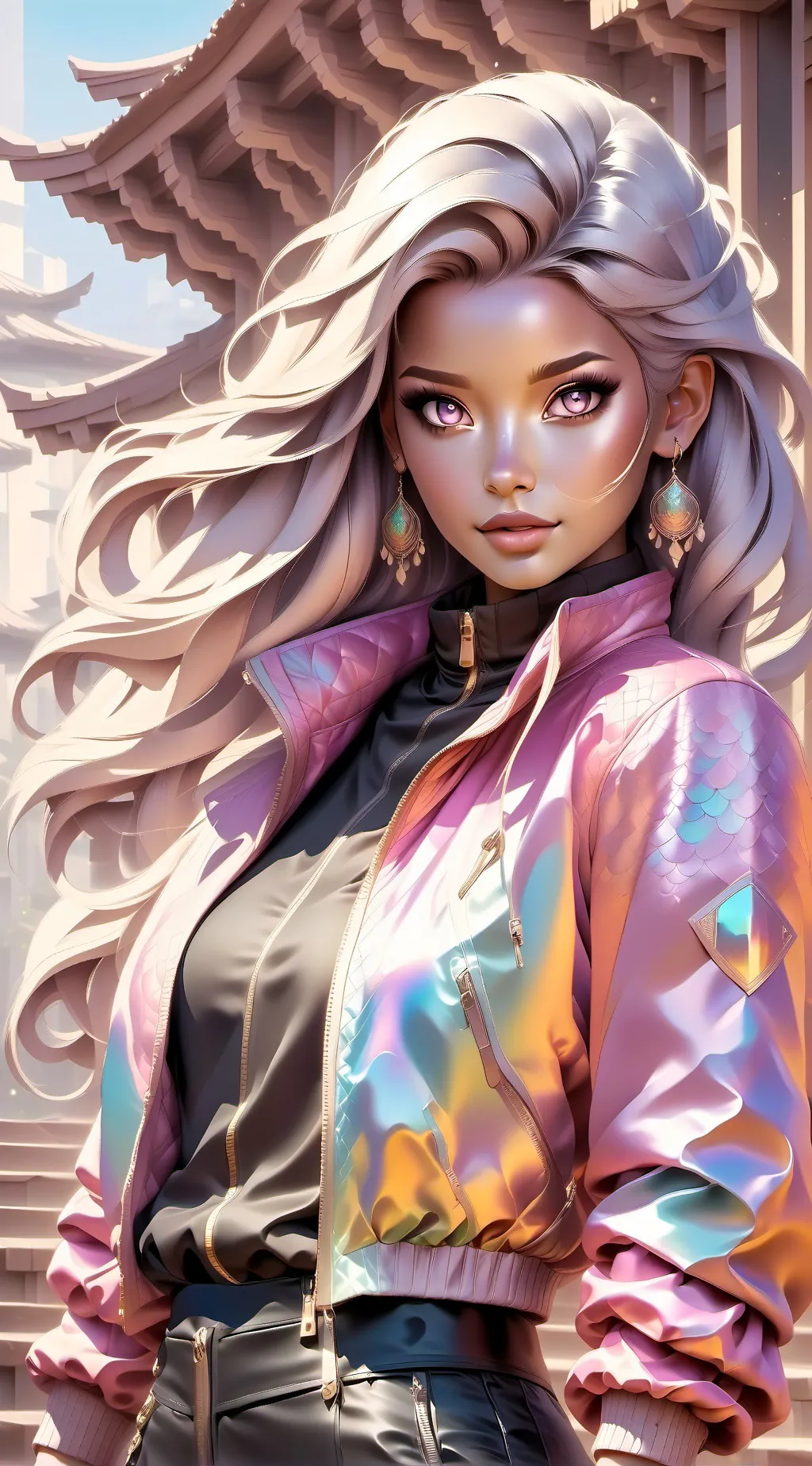 ai character: ana background