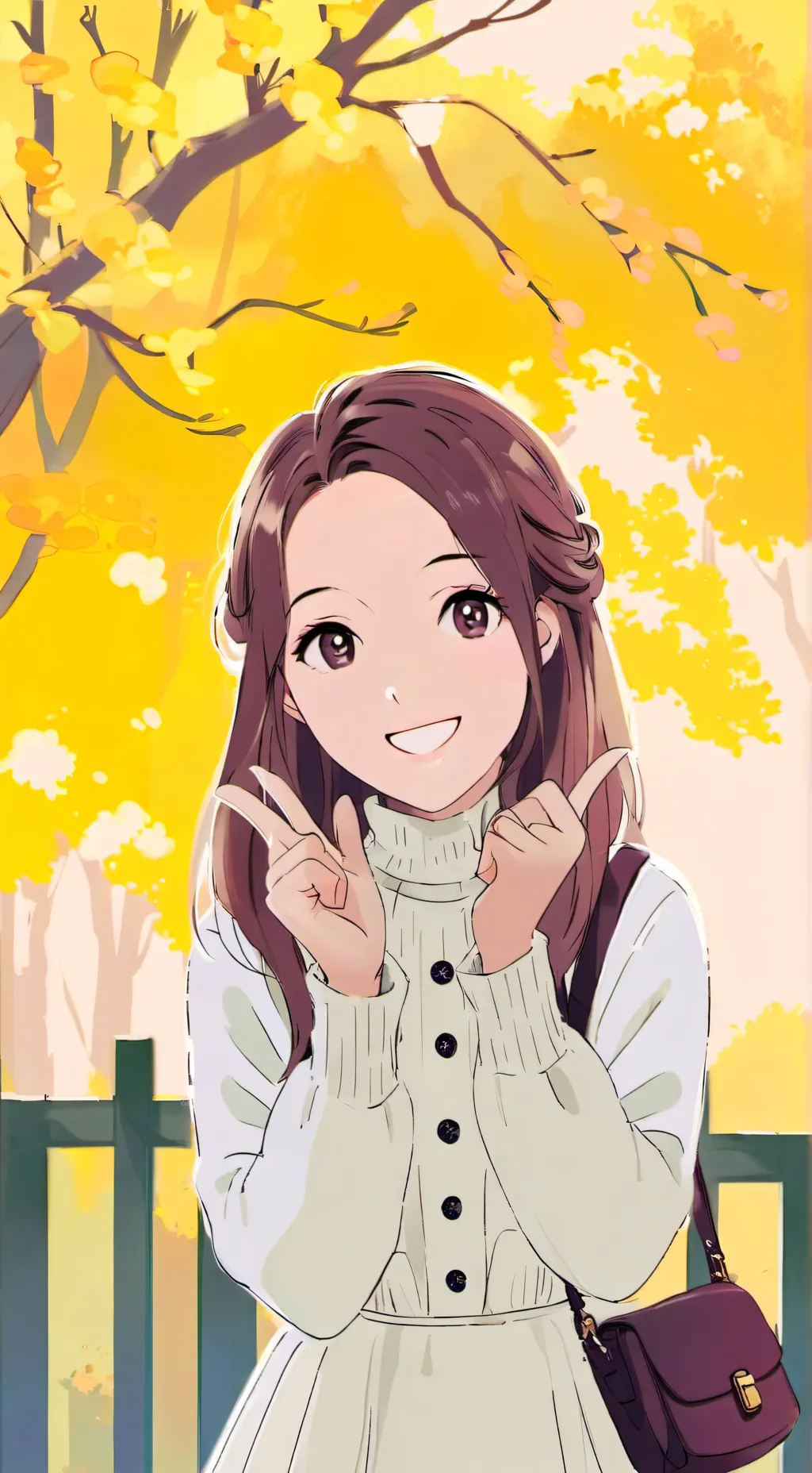 ai character: Sunny background