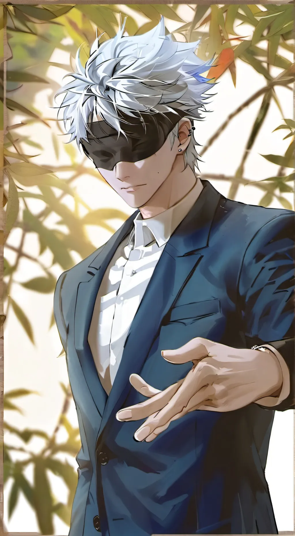 ai character: gojo background