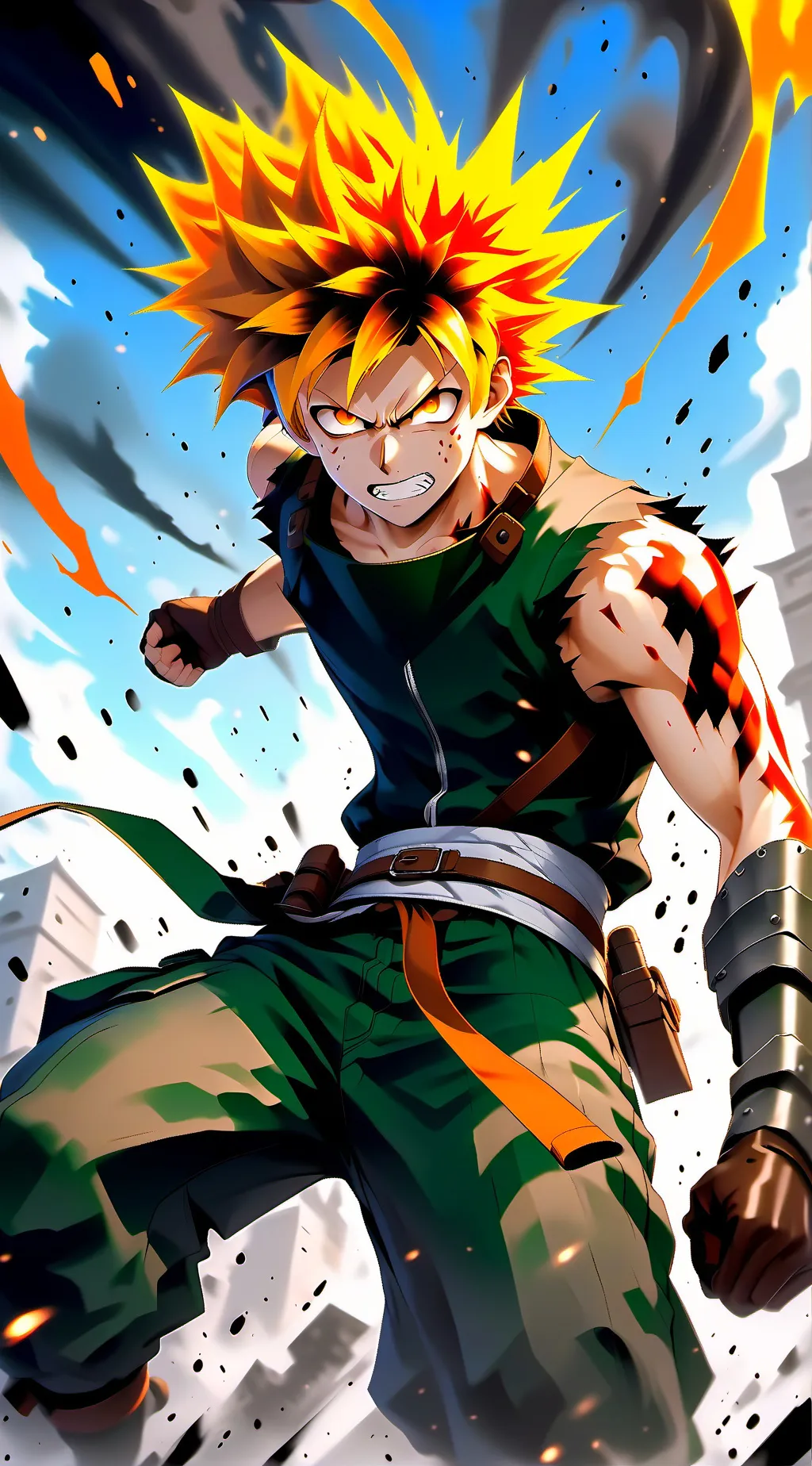 ai character: ~bakugo x YOU~ background