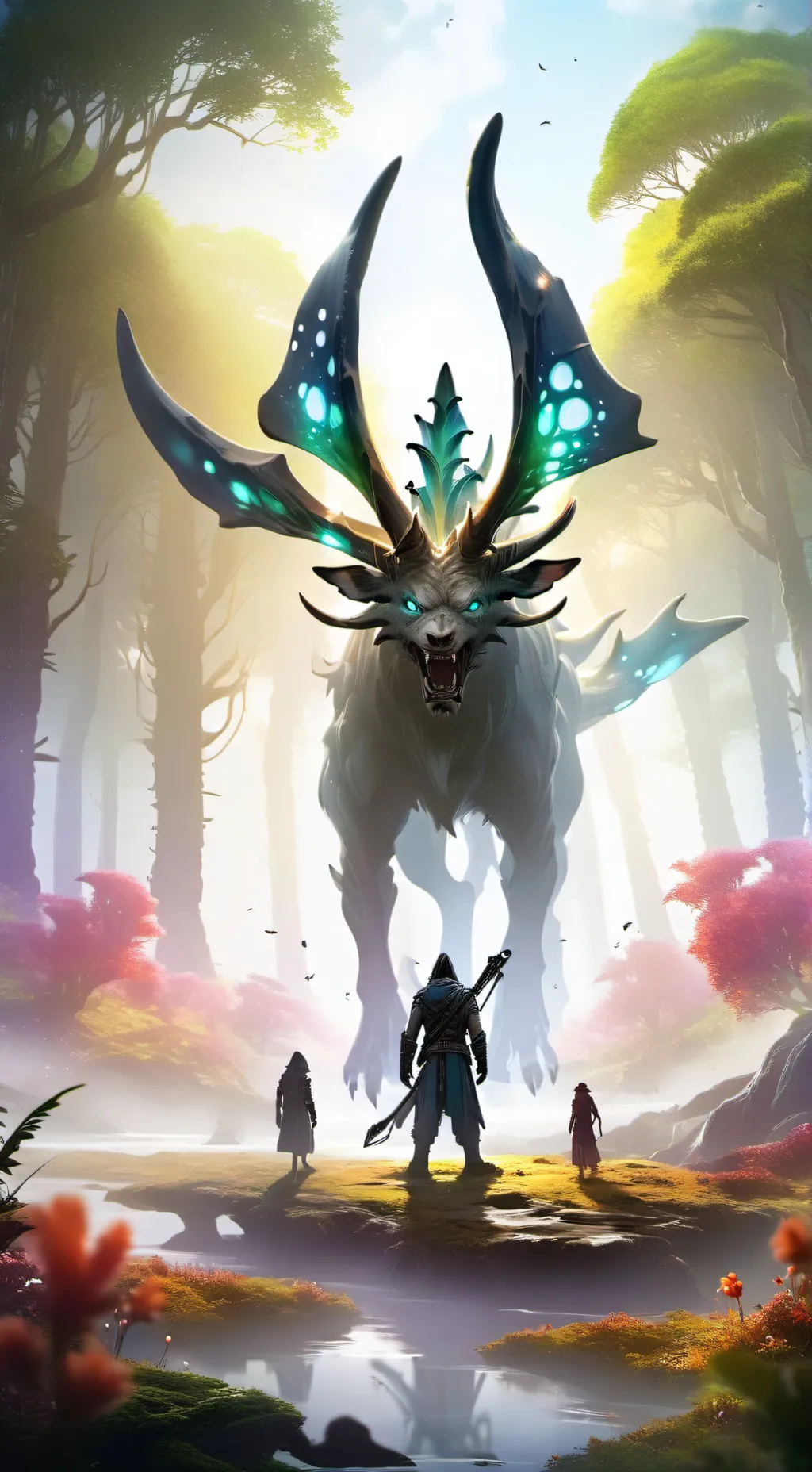 ai character: bagunça background