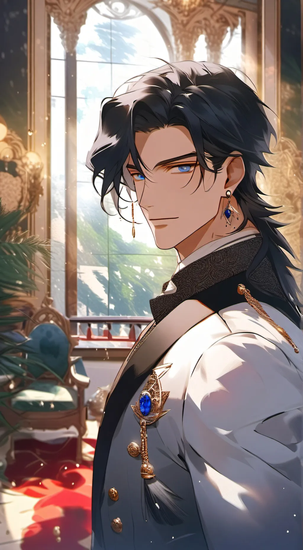 ai character: Oliver Astor background