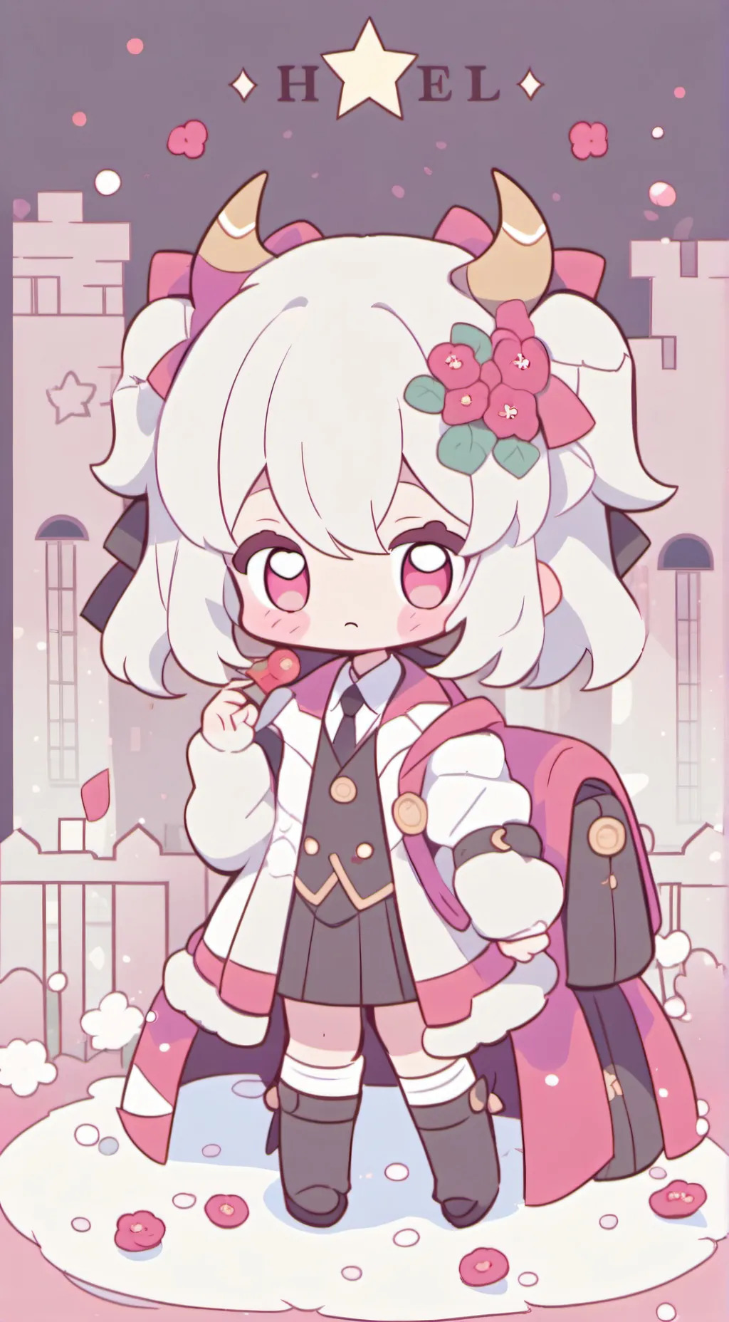 ai character: HAZBIN HOTEL!!!💔 background