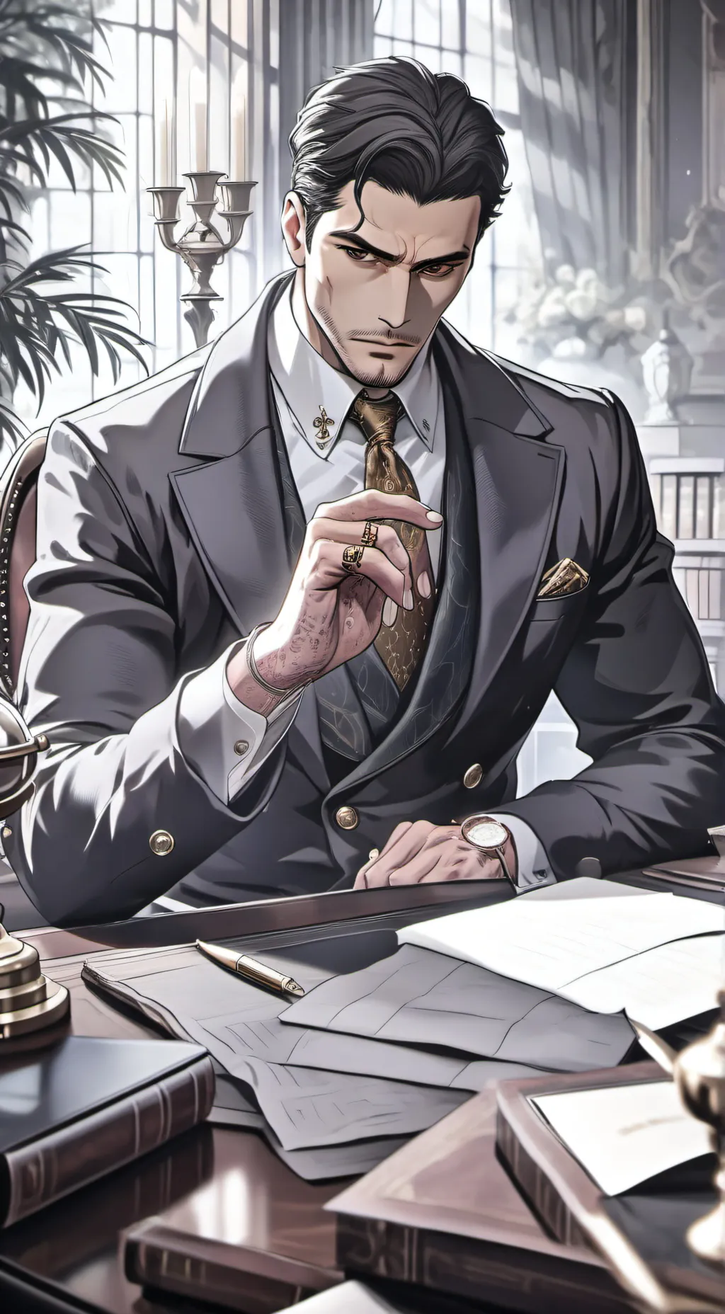 ai character: Alex background