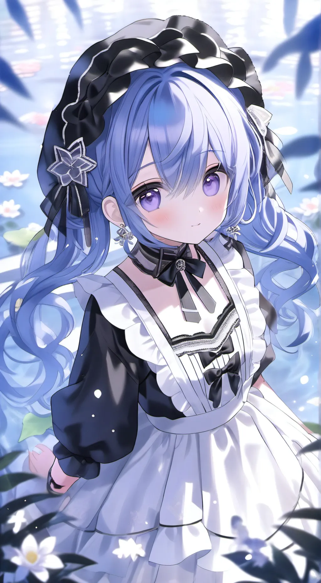 ai character: Luna background