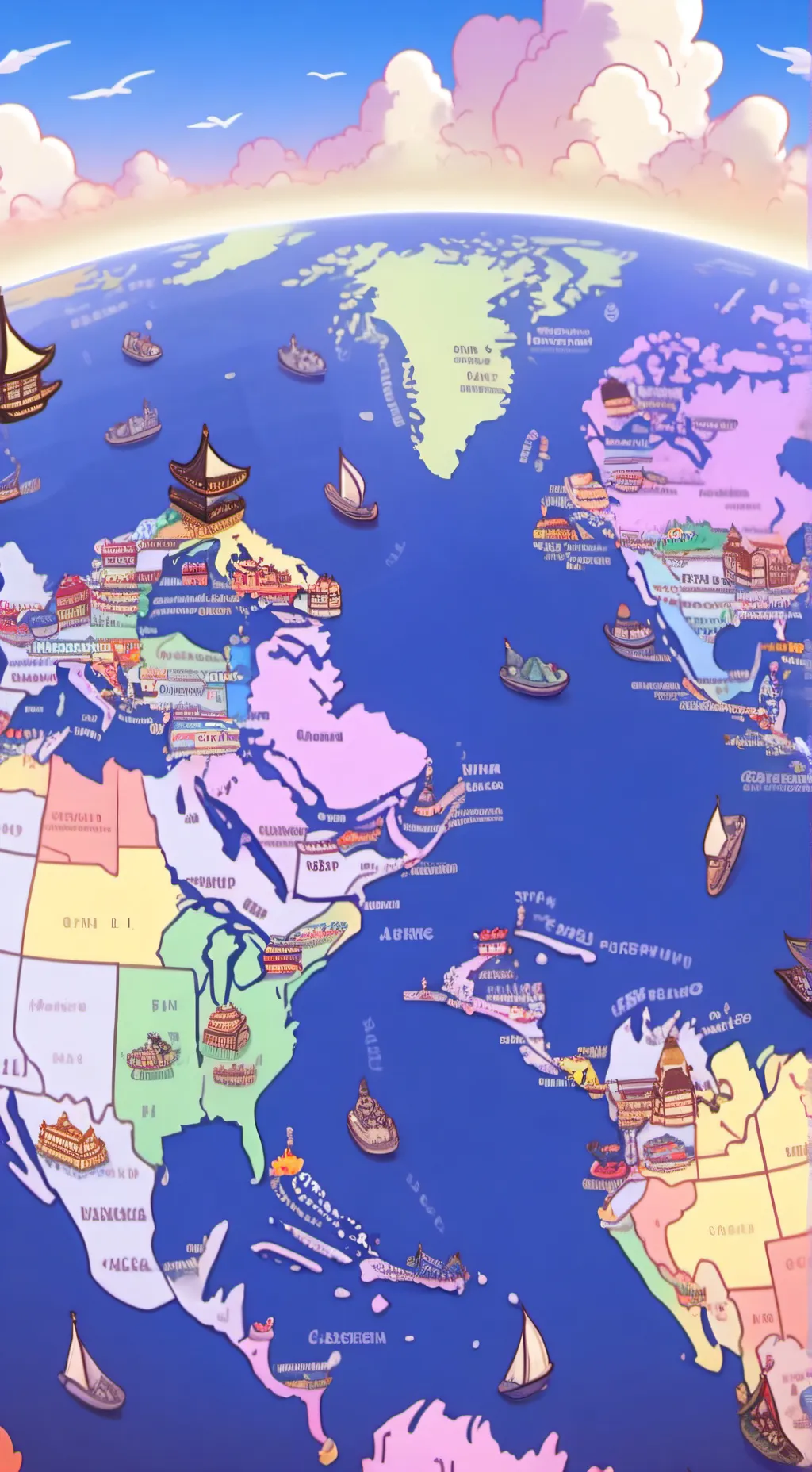 ai character: Countryhumans background