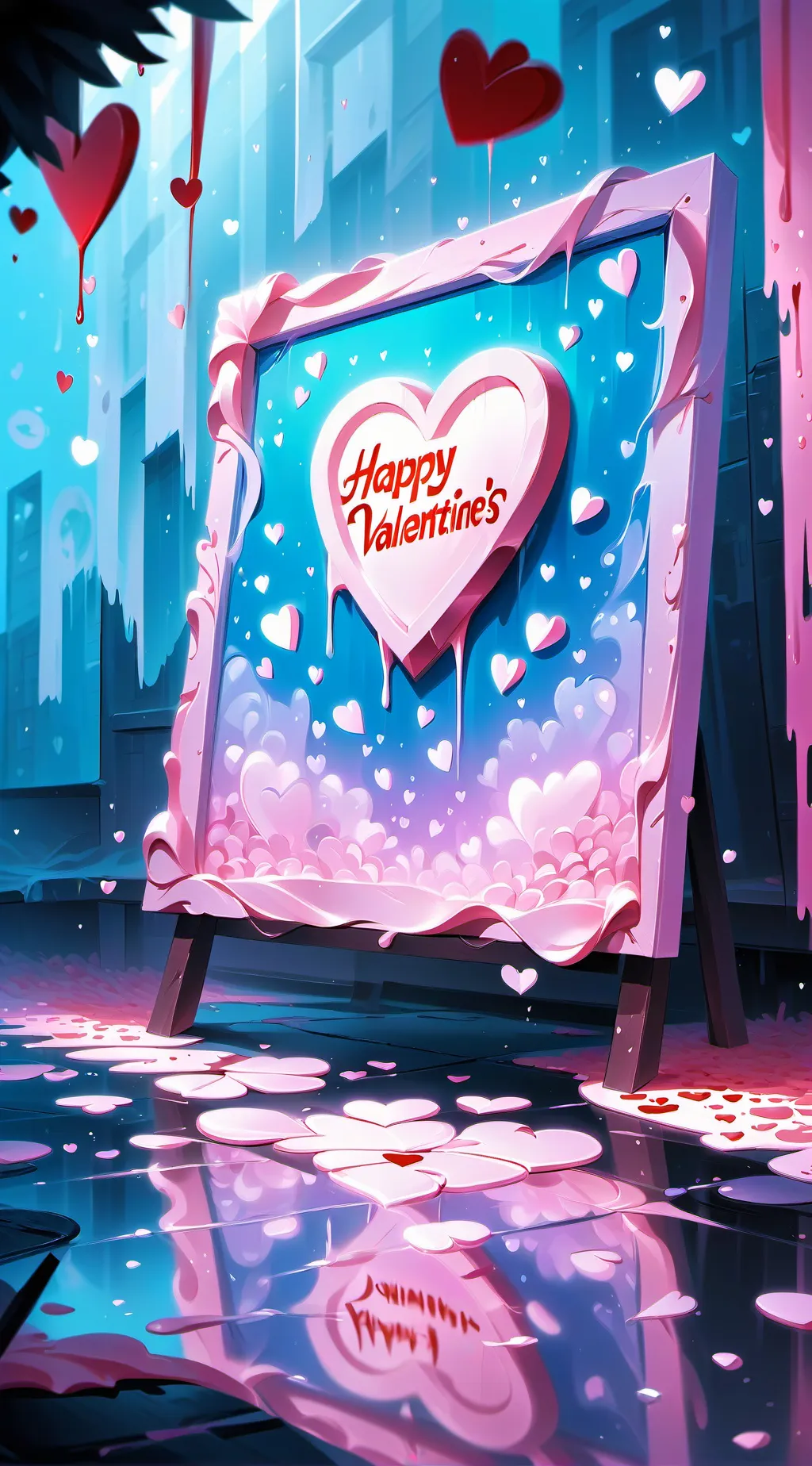 ai character: Dw valent au background