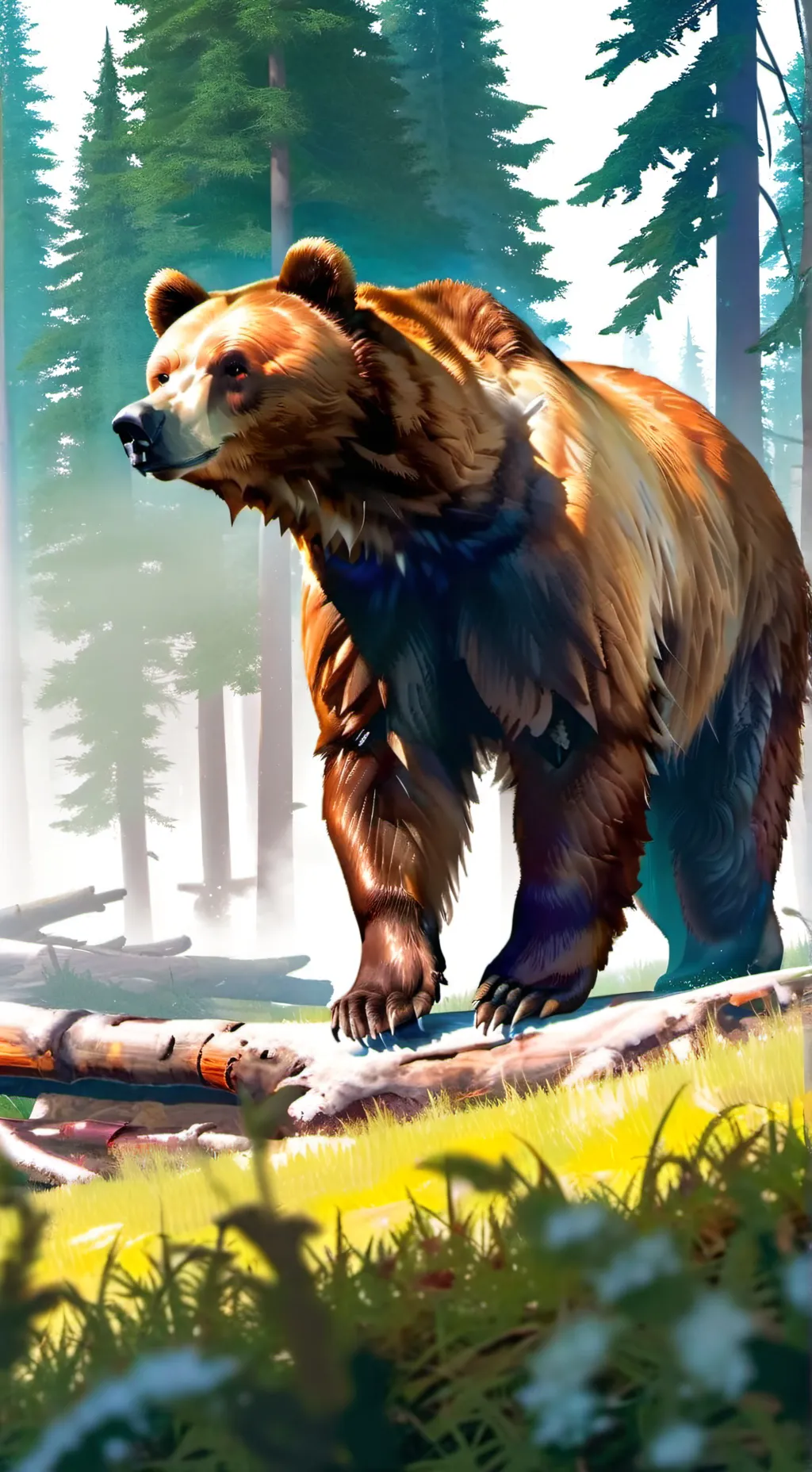 ai character: hi background