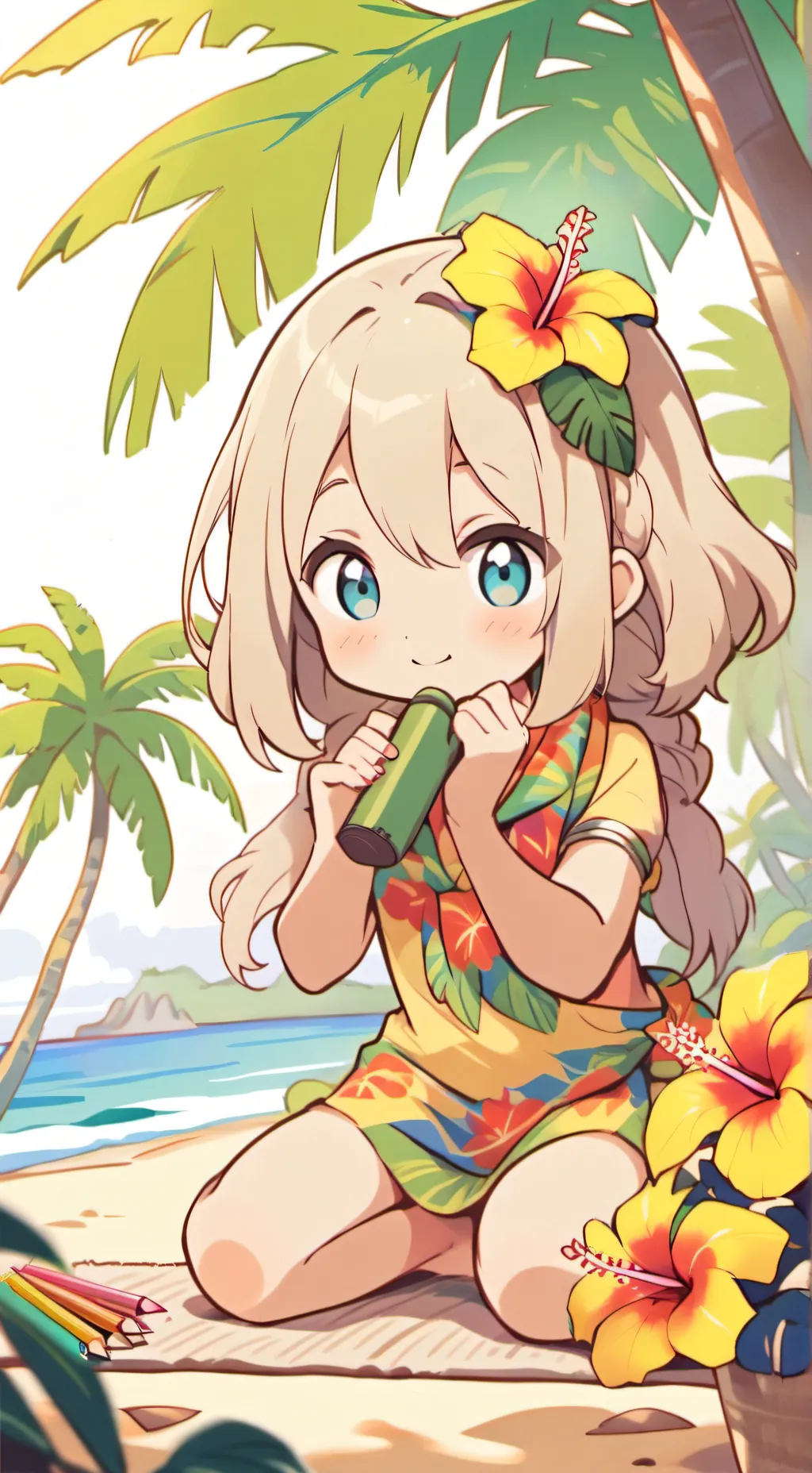 ai character: lilly  background