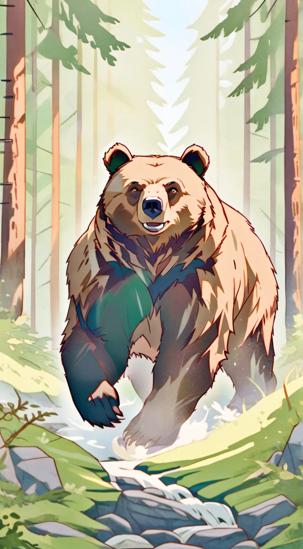 ai character: hi background