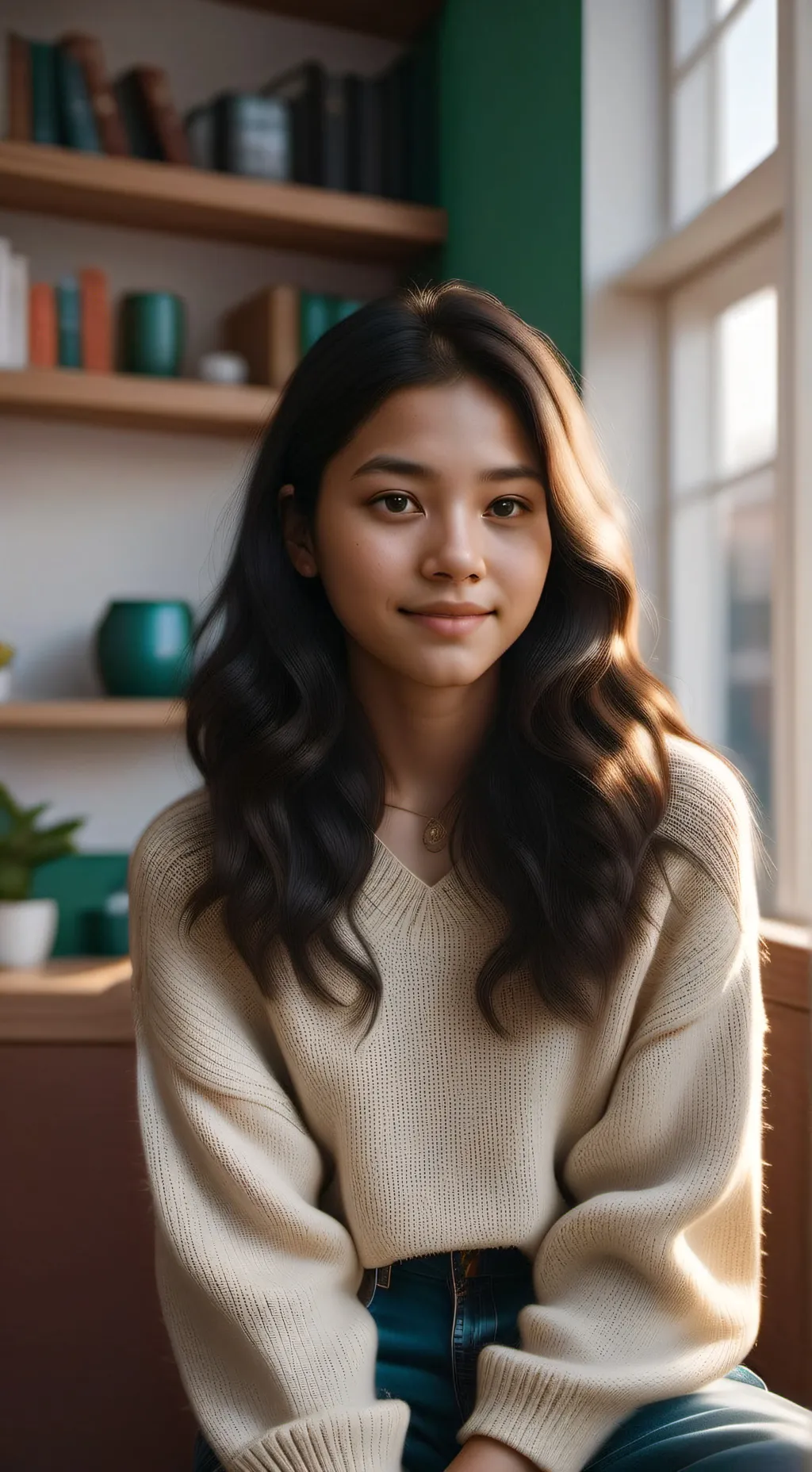 ai character: Avery background