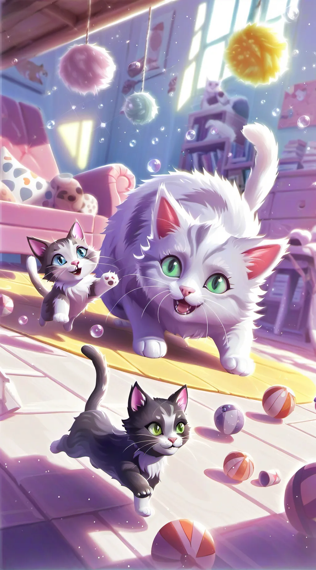 ai character: Solar balls.1000⁰0 background