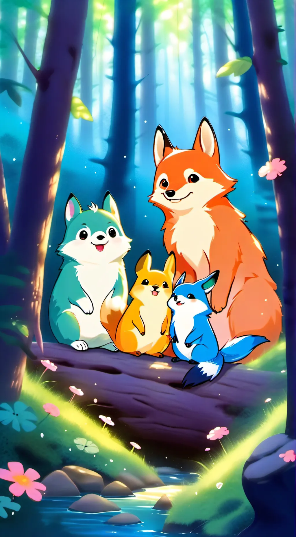 ai character: sc Valentine background