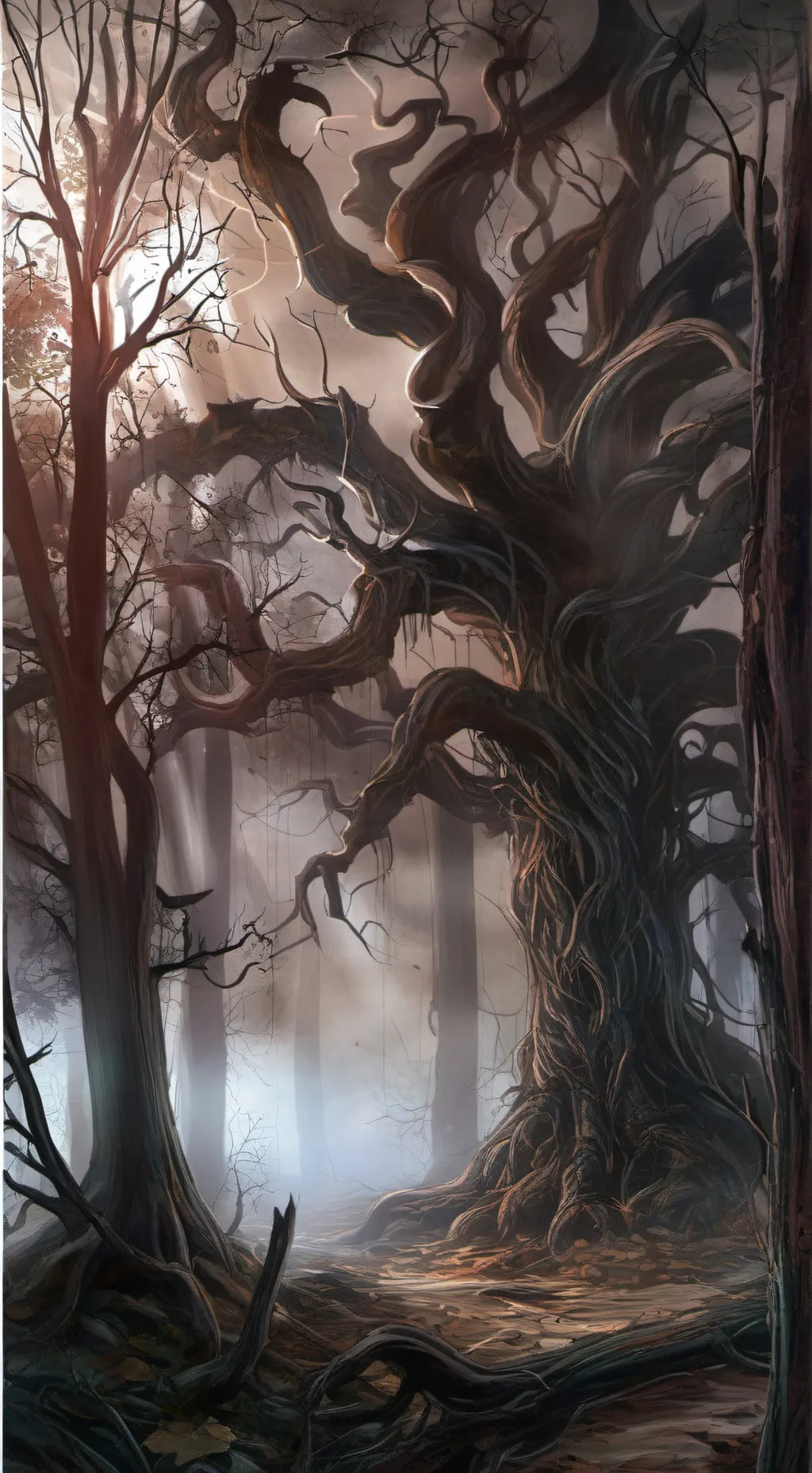 ai character: 99NIFT IN A FOREST background