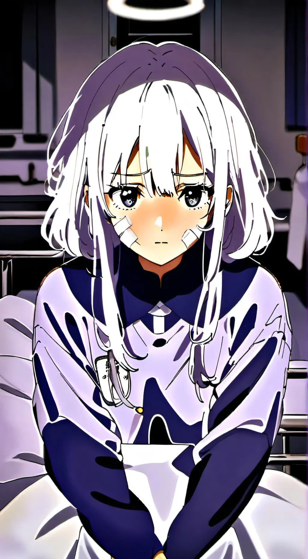 ai character: Y/N, hospital  background