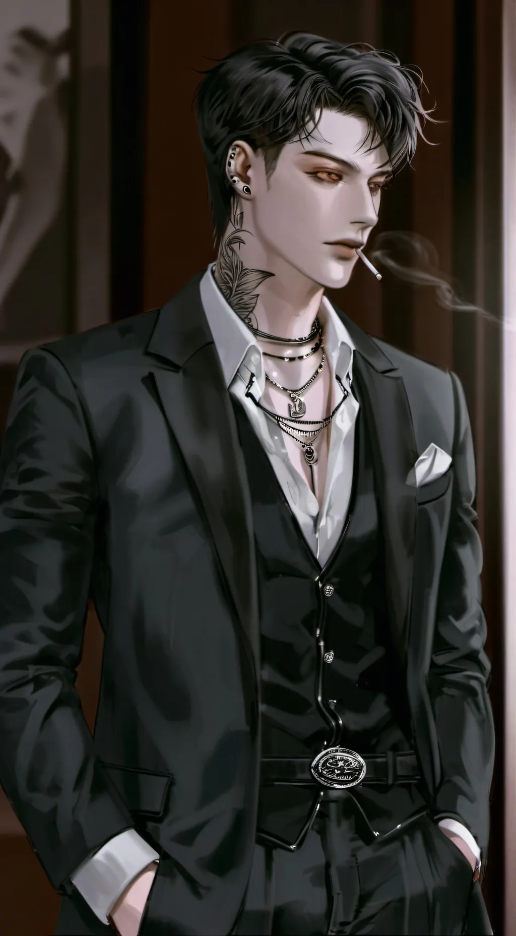 ai character: Tyler background