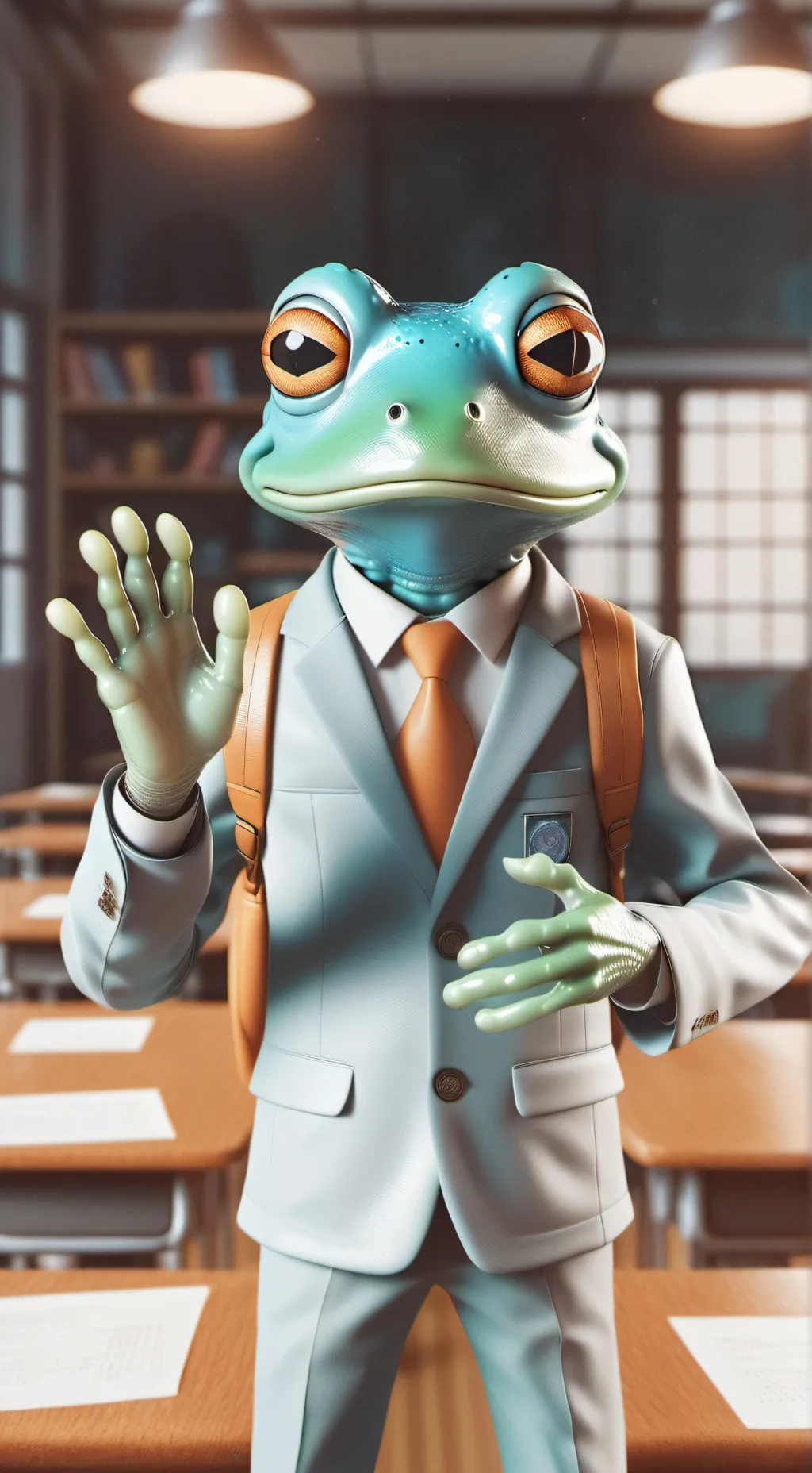 ai character: Zlap background