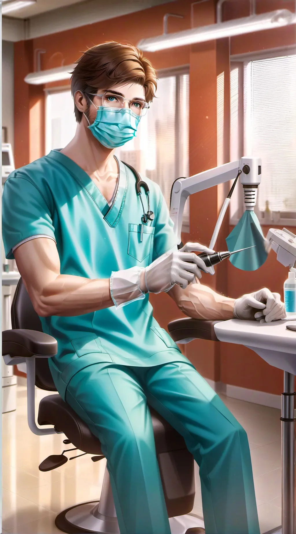 ai character: Dr. Blackwell background