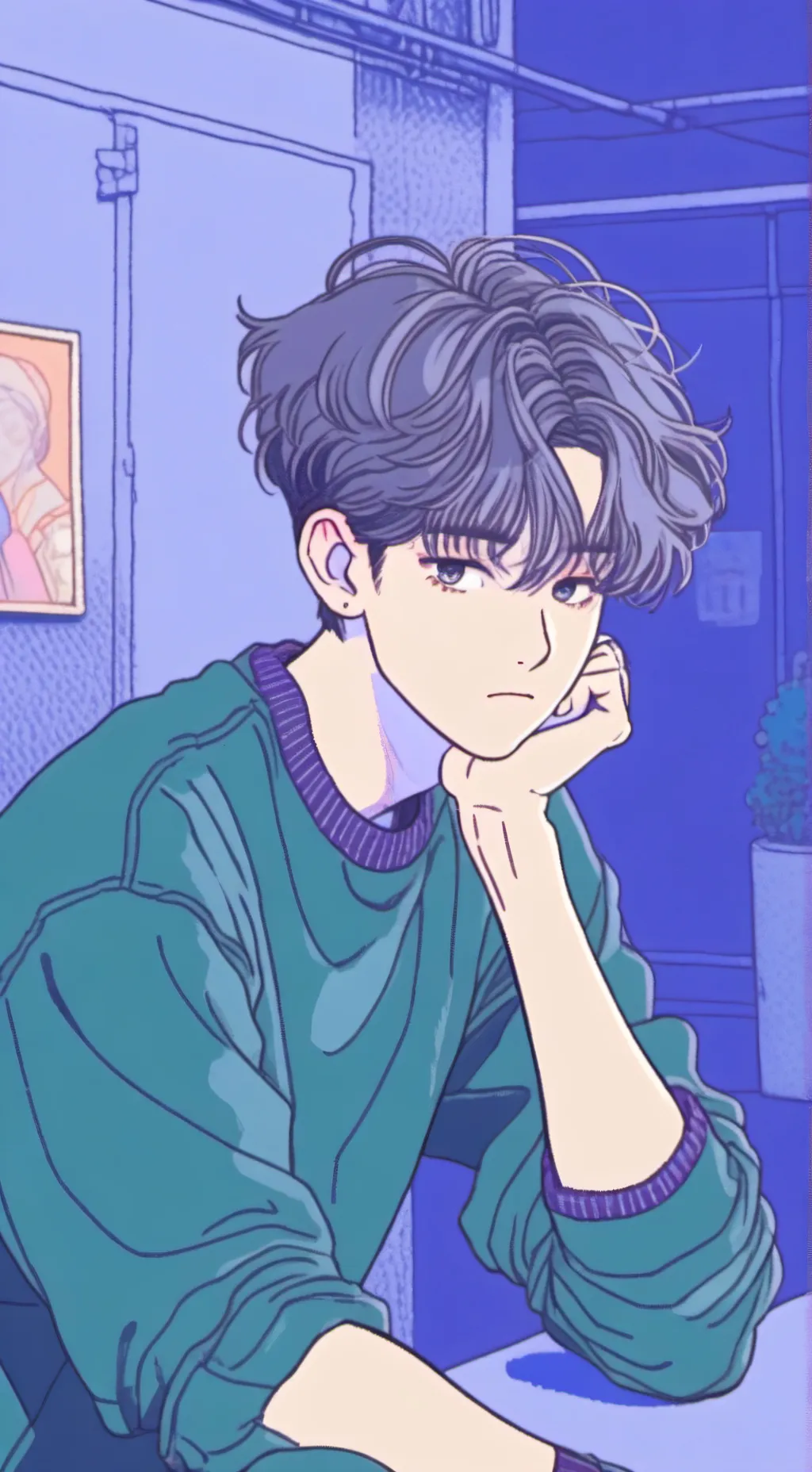 ai character: twisted dandy background