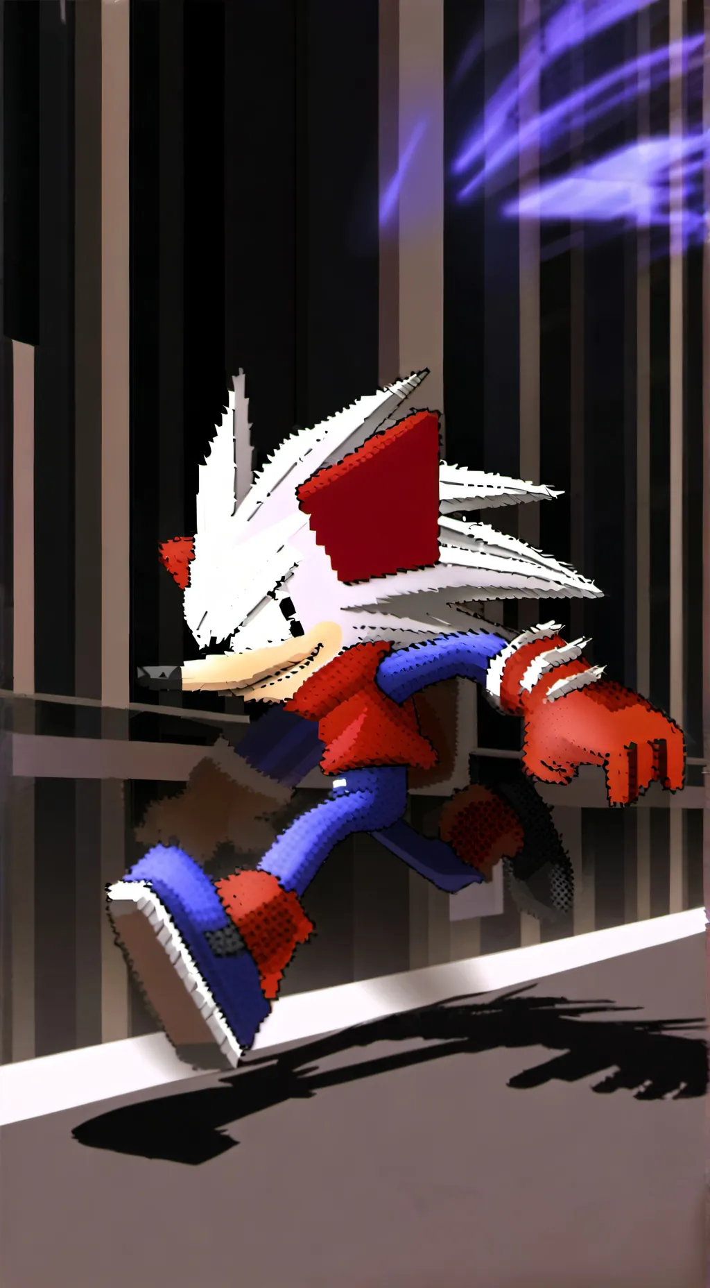 ai character: Toy Sonic  background