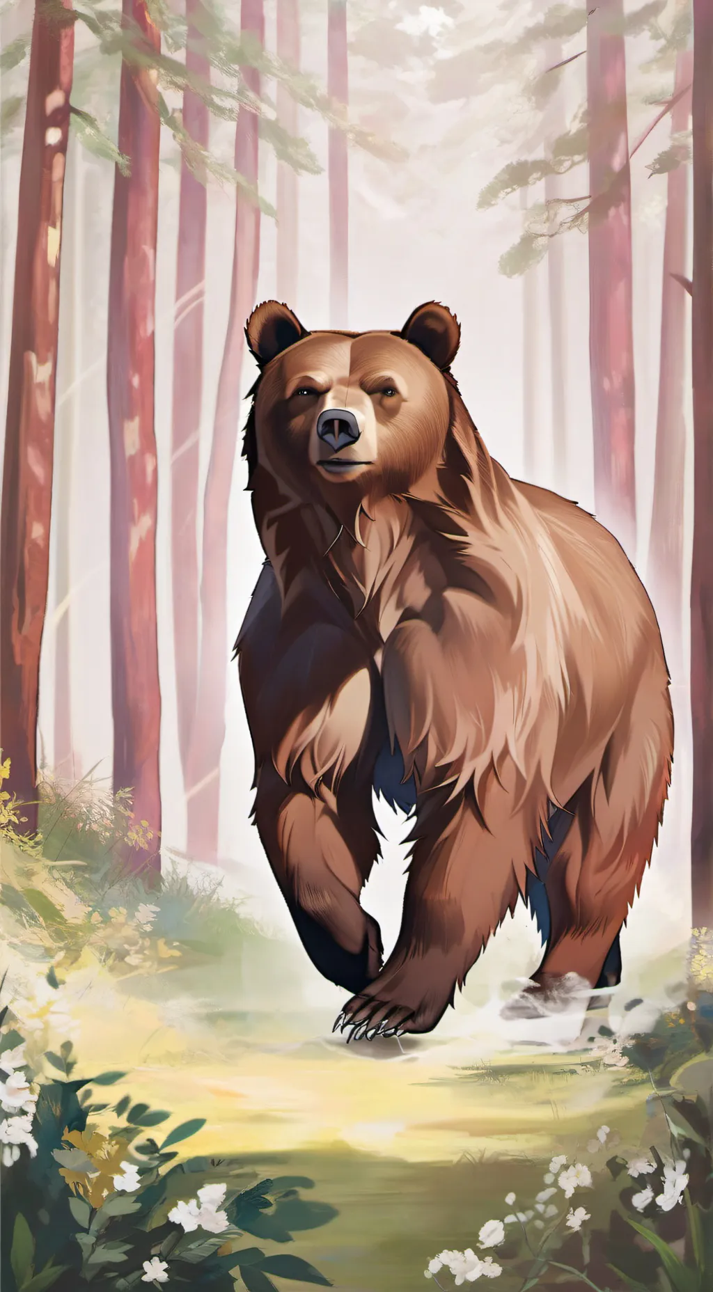 ai character: hi background