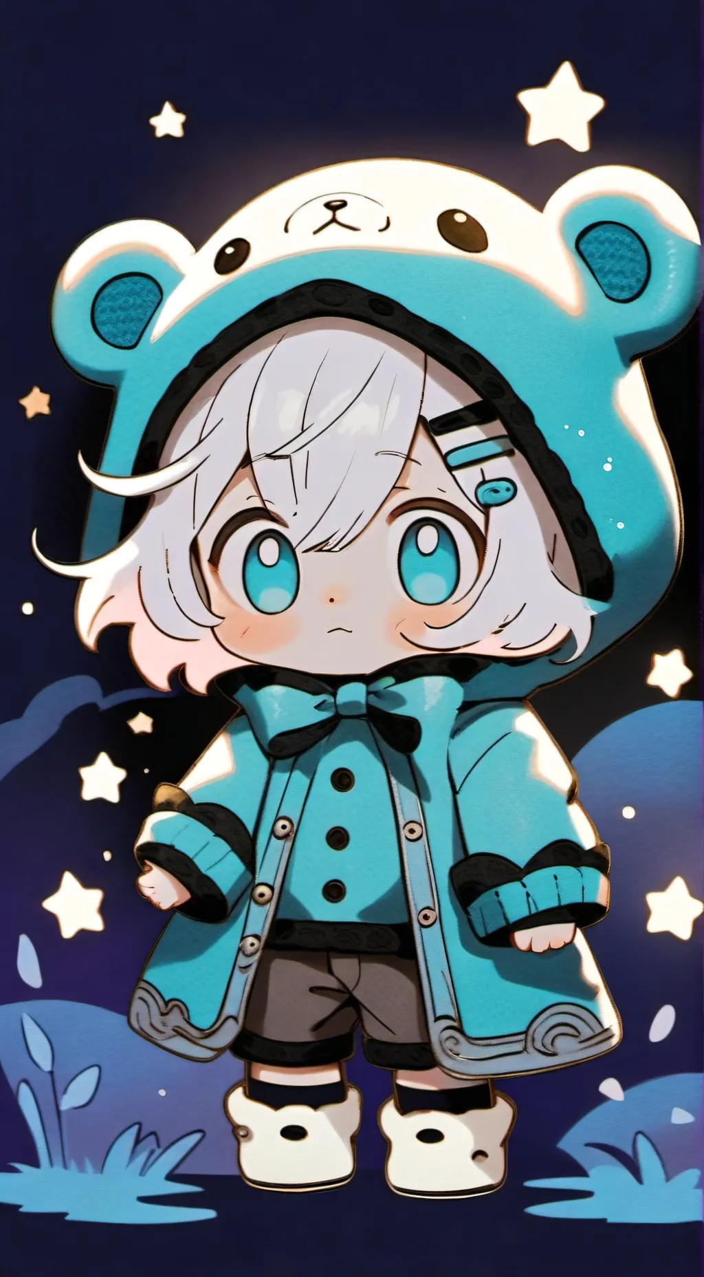 ai character: bebe maya background