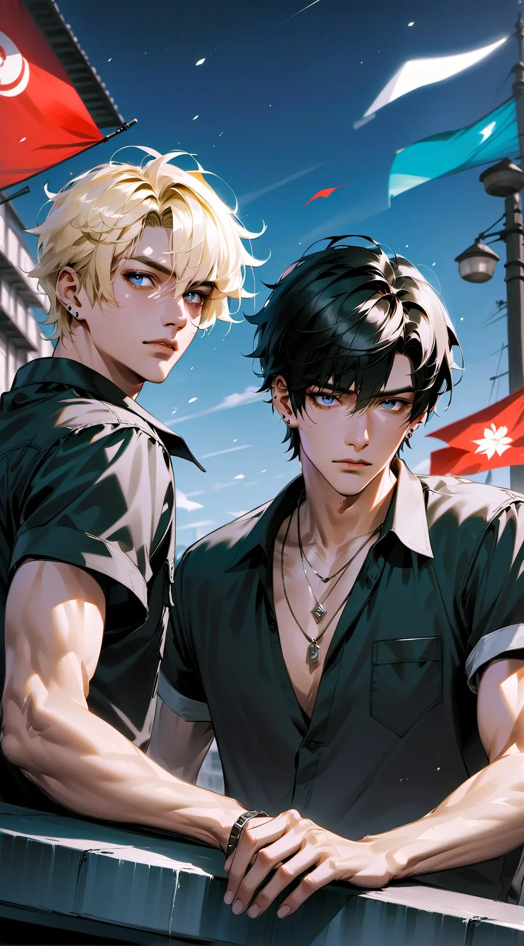 ai character: kia and kai background