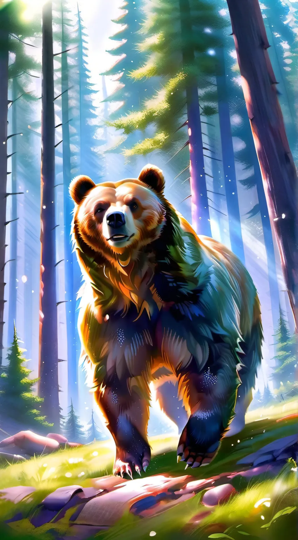 ai character: hi.  background