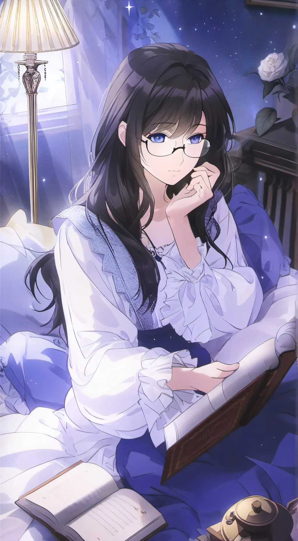 ai character: Катя background