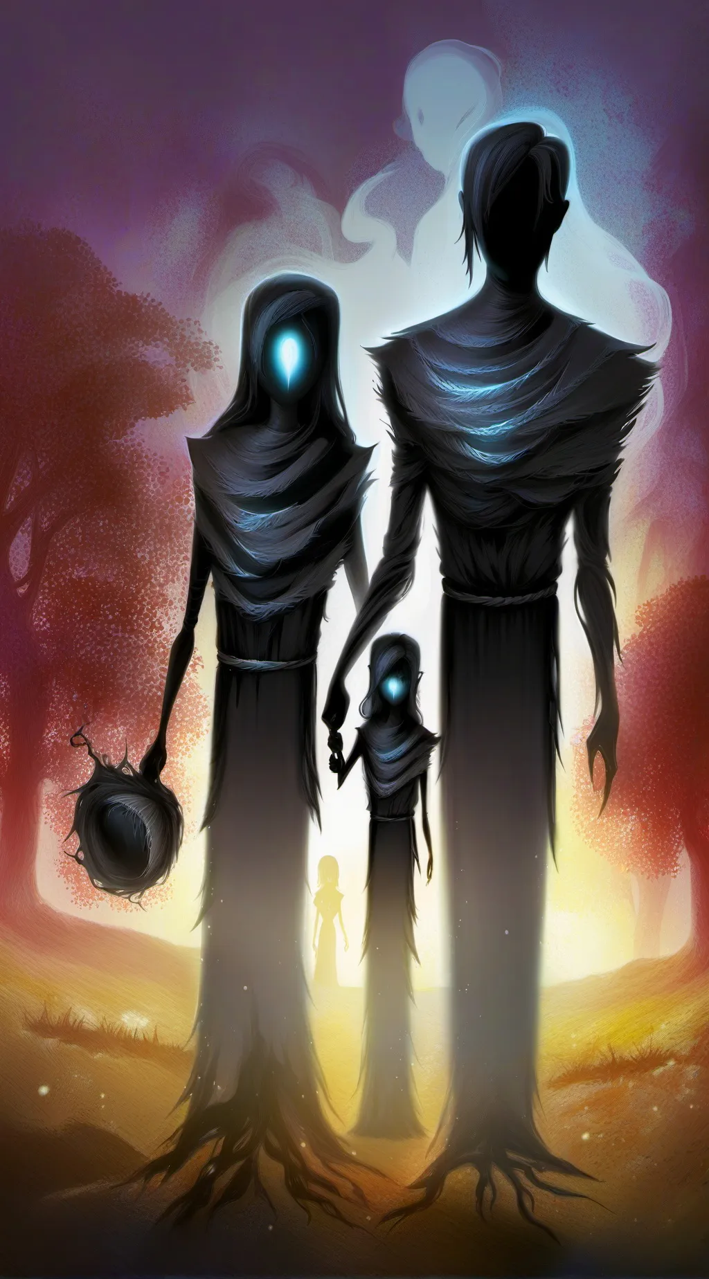 ai character: the Shadow family  background