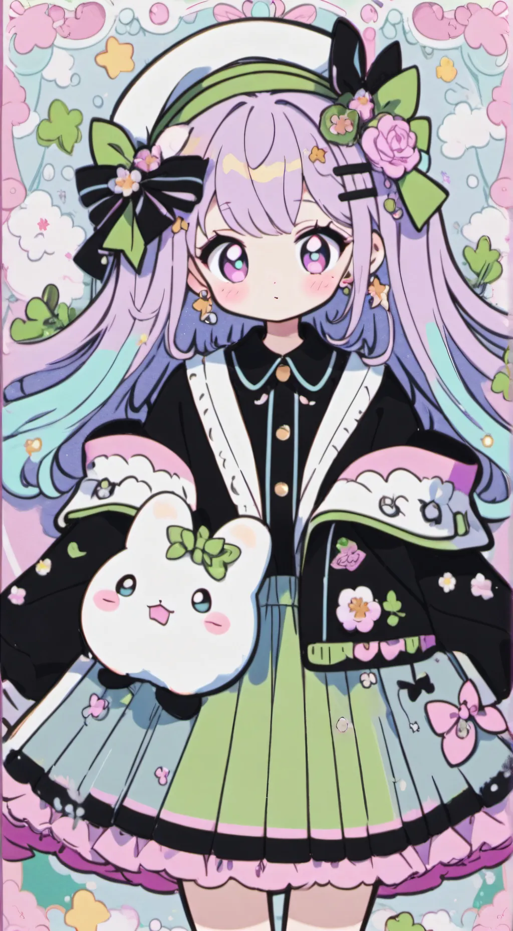 ai character: Lunaris background