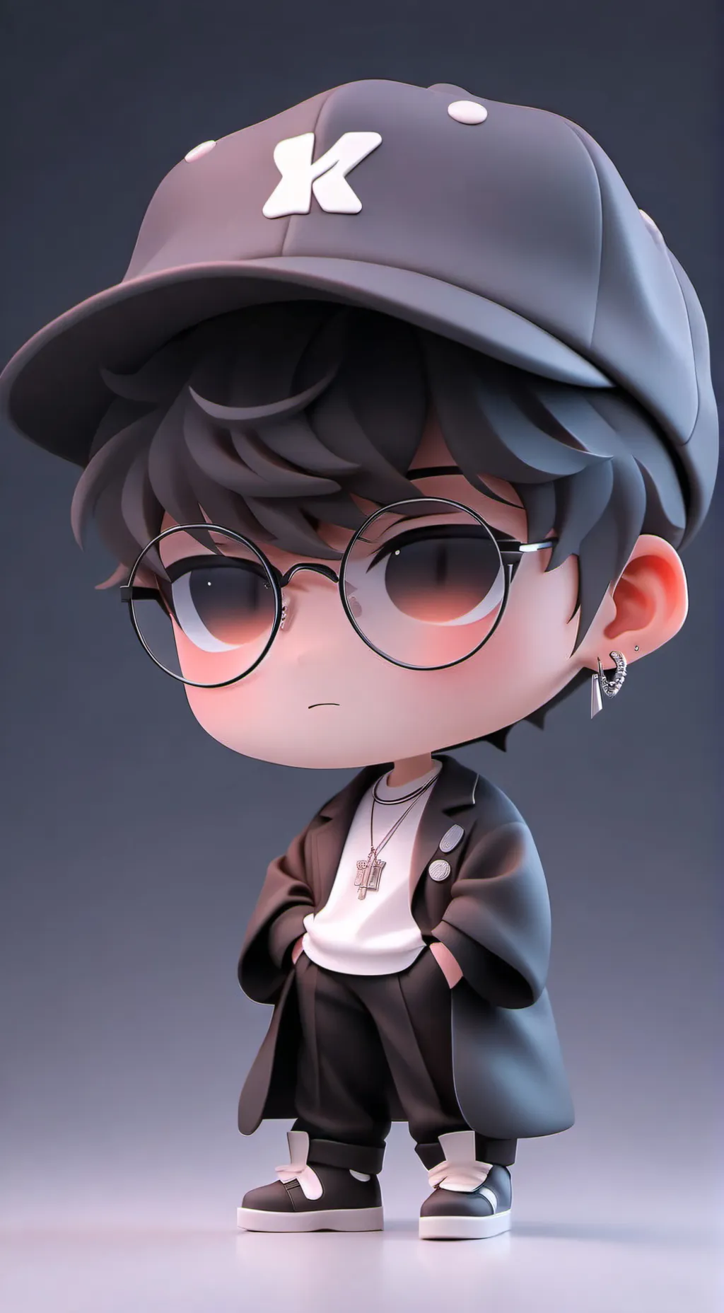 ai character: Hyunhosung (SKZ) background