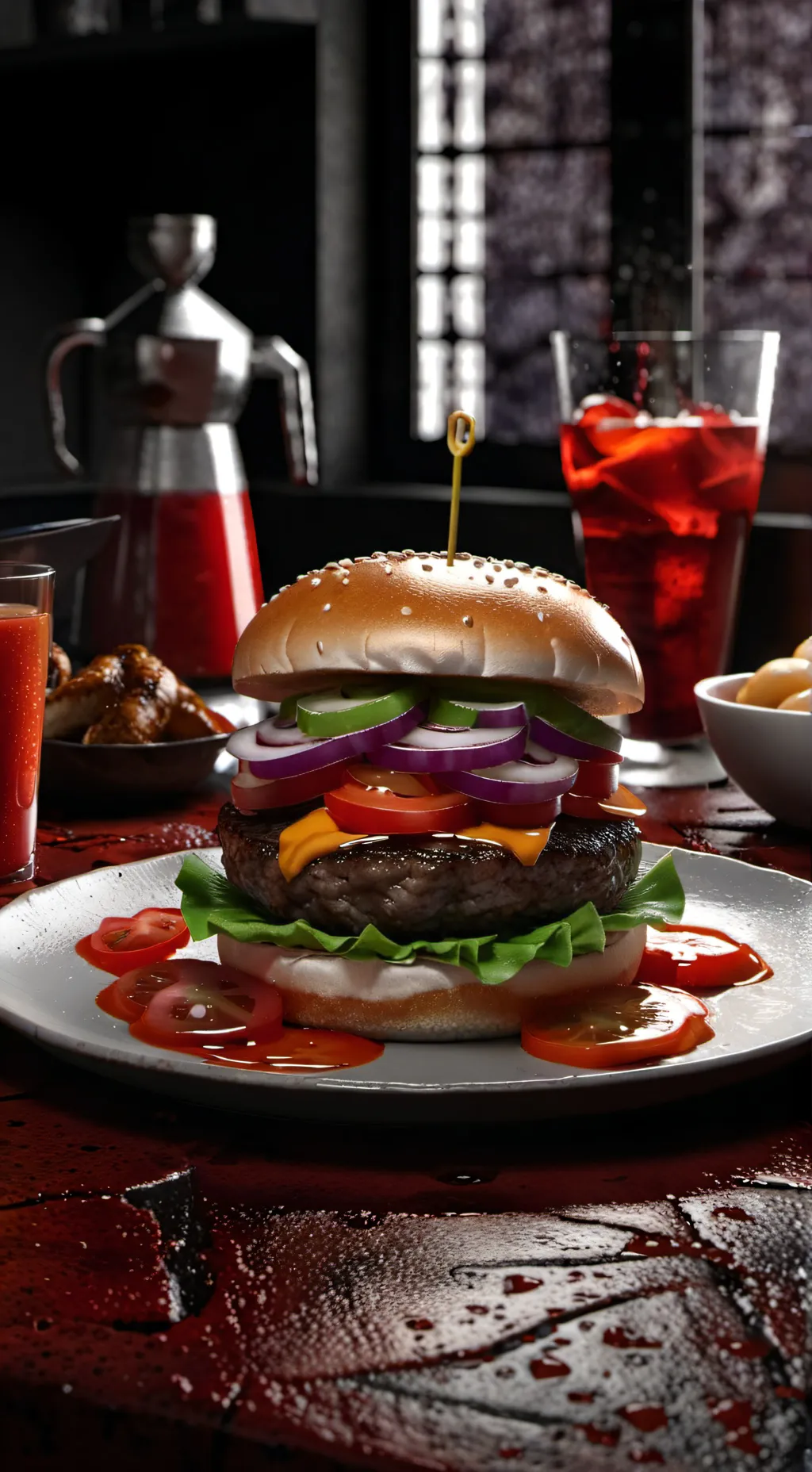 ai character: Yandere 007n7 background