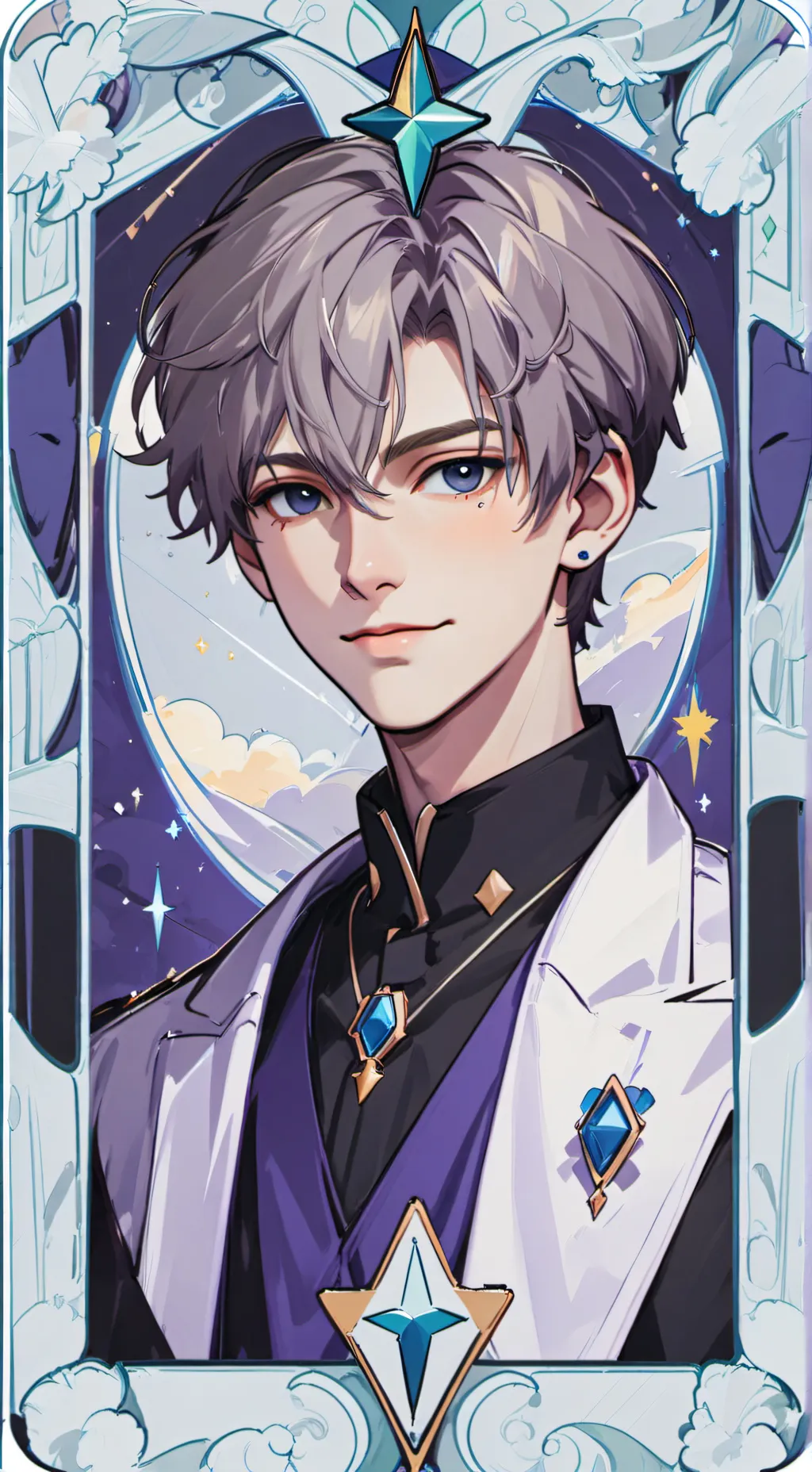 ai character: Aiden  background