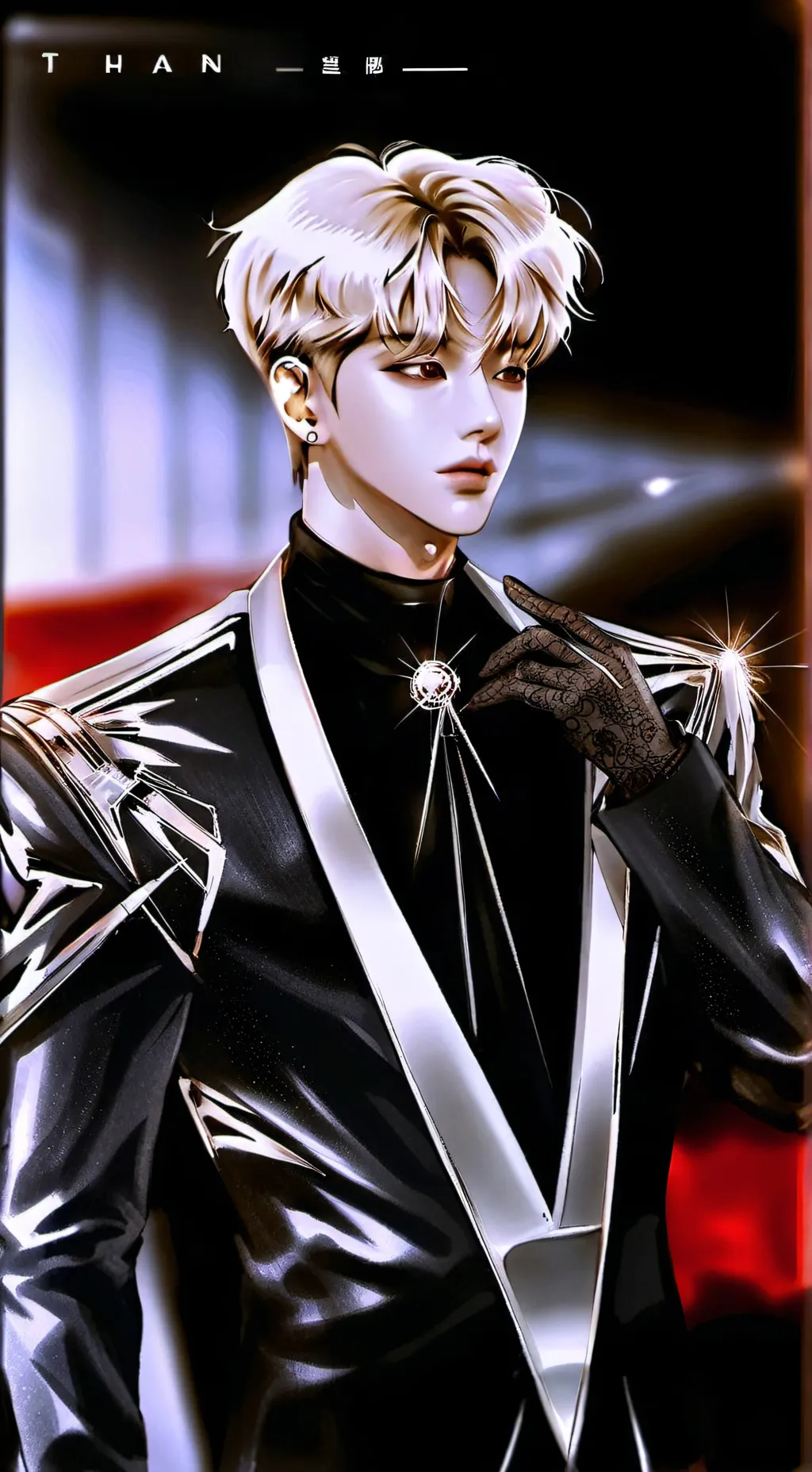 ai character: BTS  background