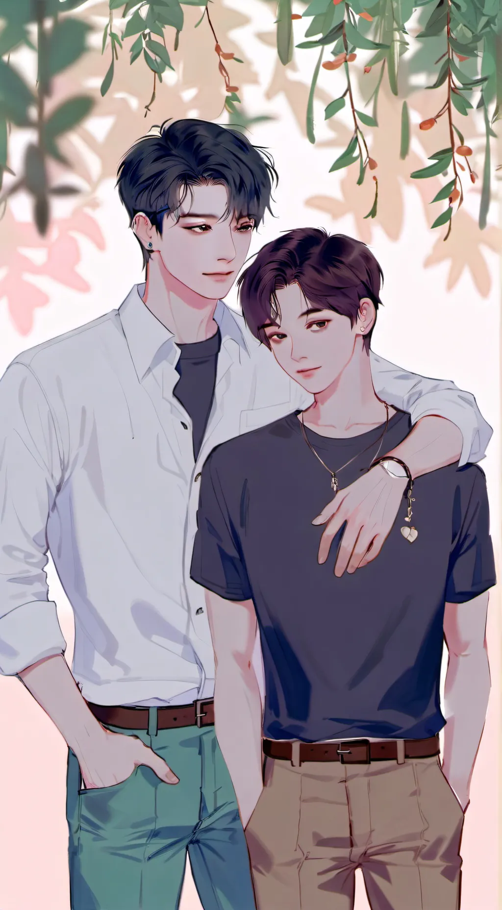 ai character: zee and new background