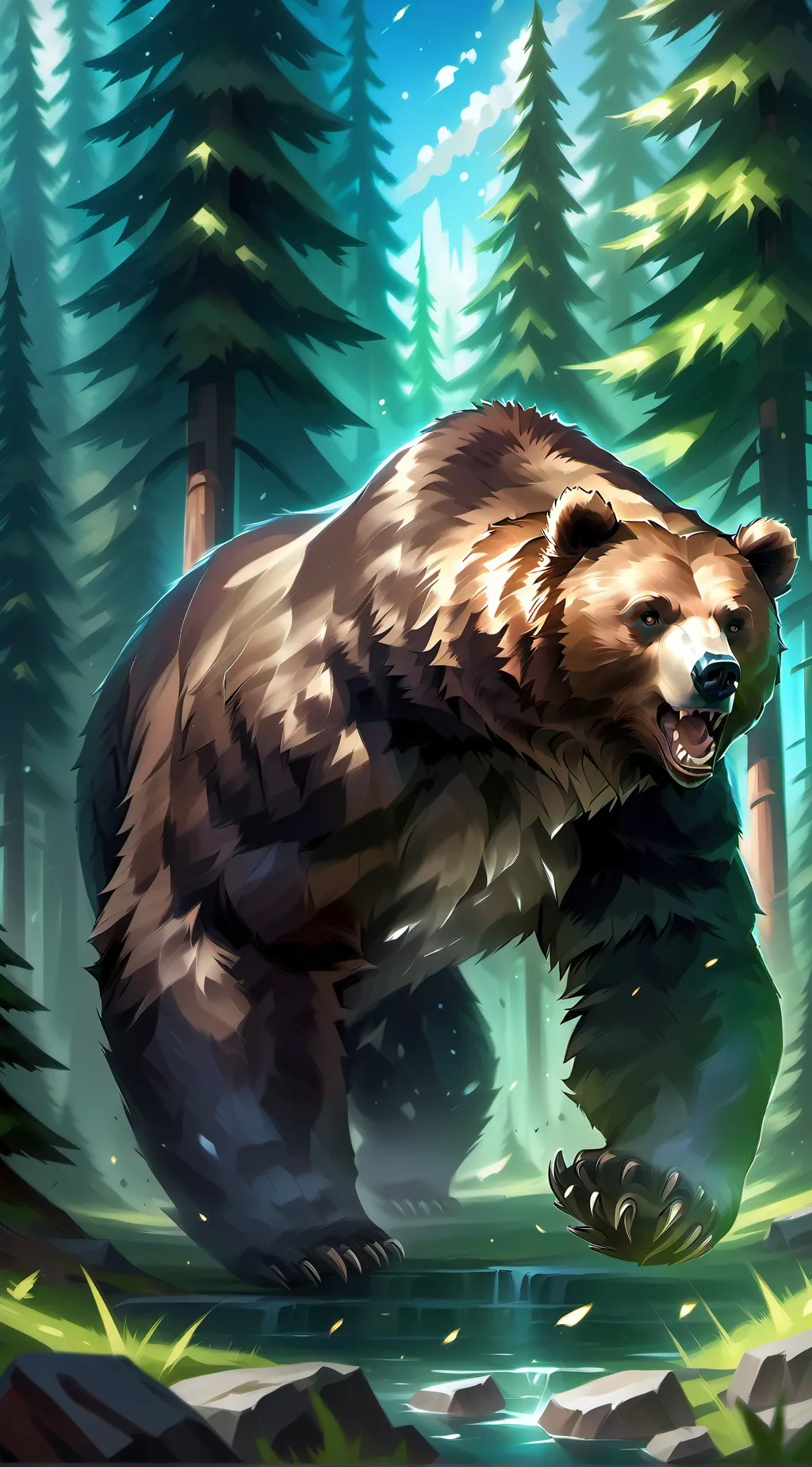 ai character: hi background