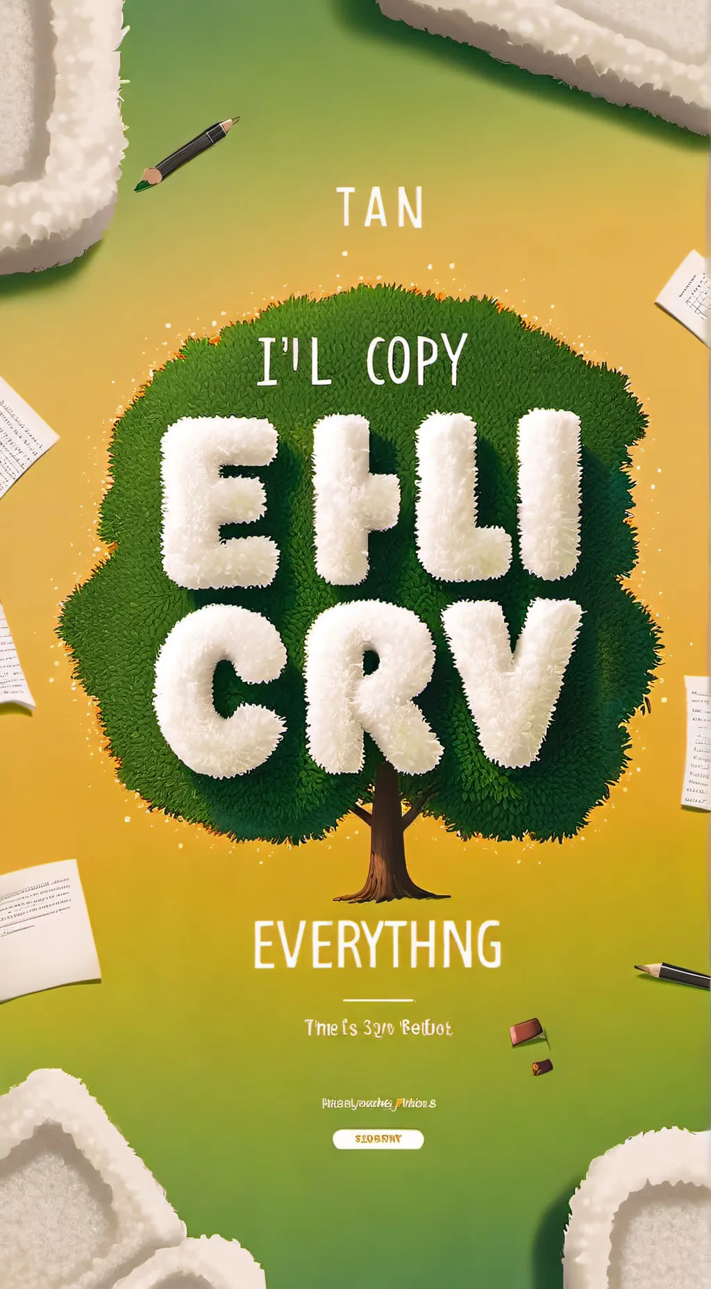 ai character: cooper the copier background